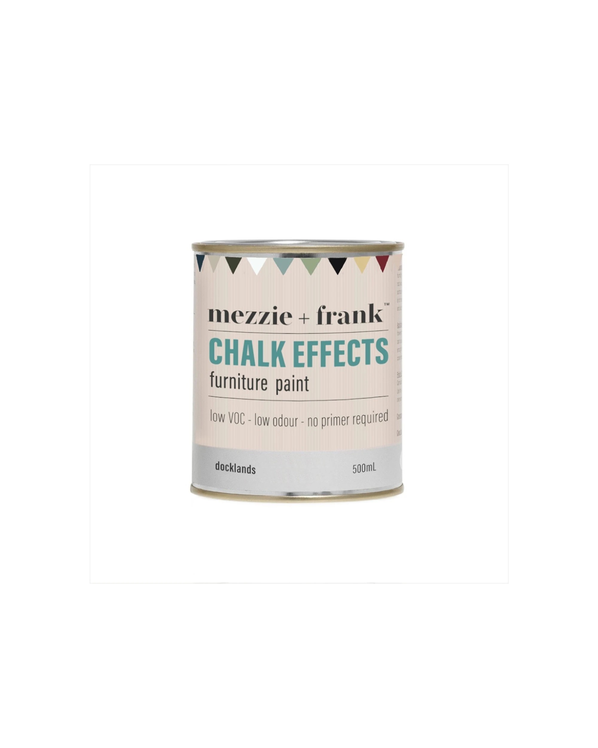 1 Mezzie+Frank Chalk Effect 0.5L Interior Water Based Furniture Paint Docklands - Multi, 1 of 5