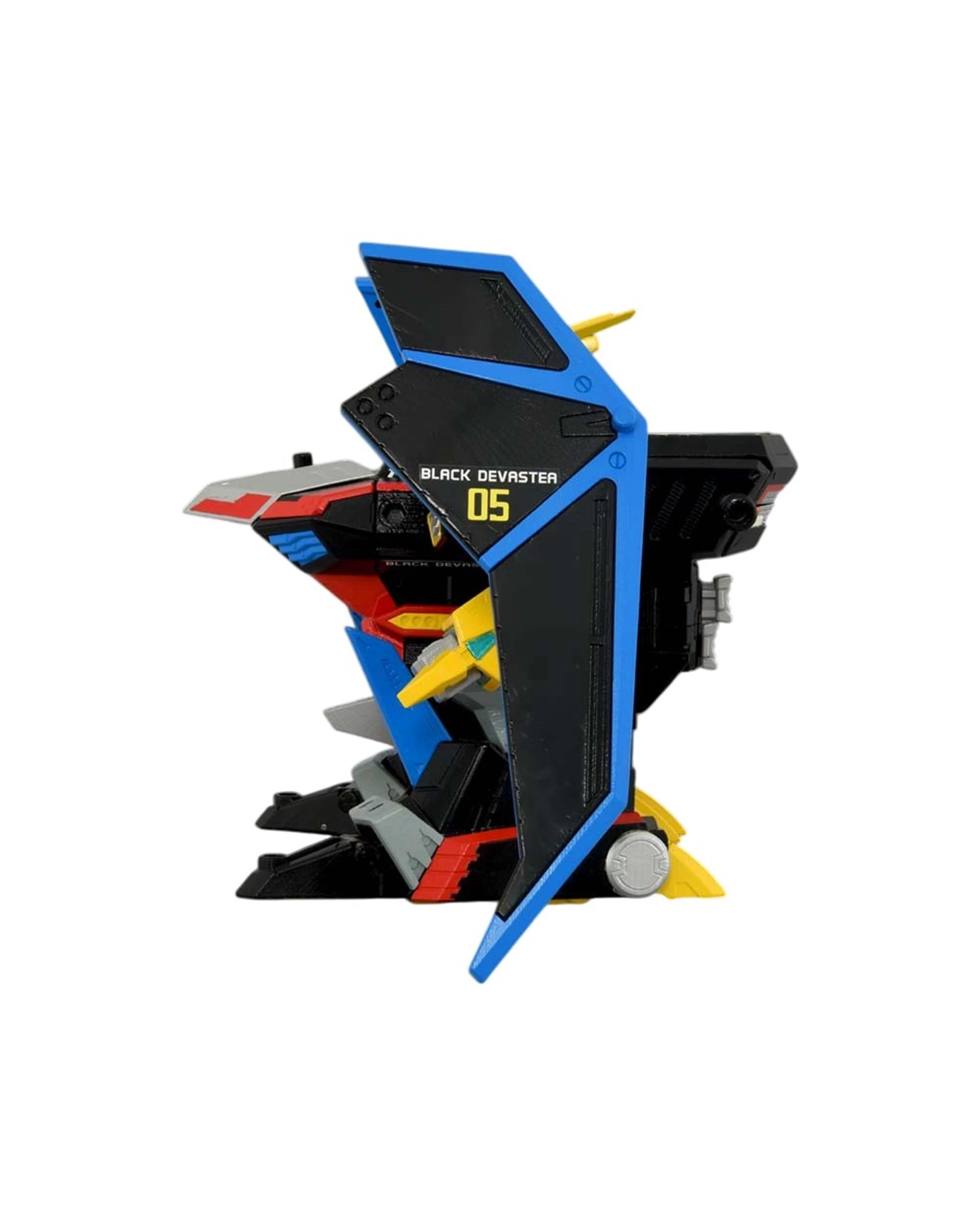 4 Takara Tomy T-Spark Toyrise B-Daman Bakugaiden DMB-04 Black Devaster Model Kit, 4 of 9