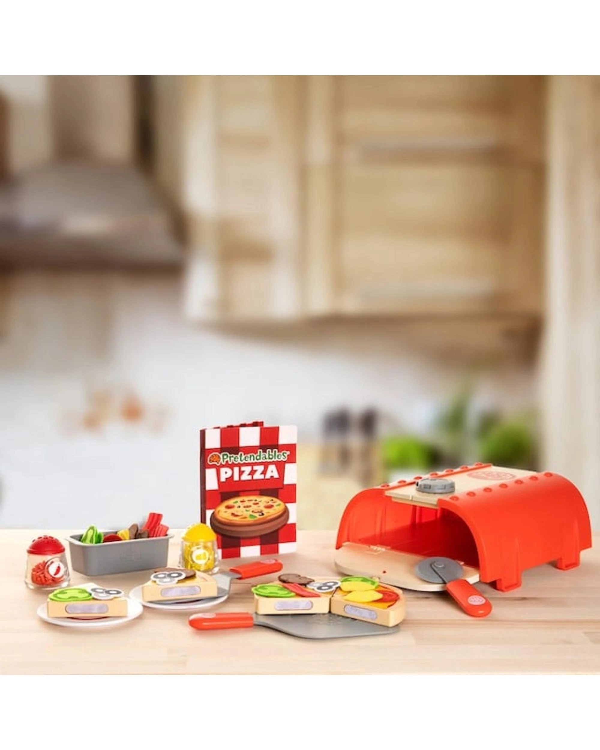 3 Fat Brain Toy Co Pretendables Pizza Set, 3 of 6