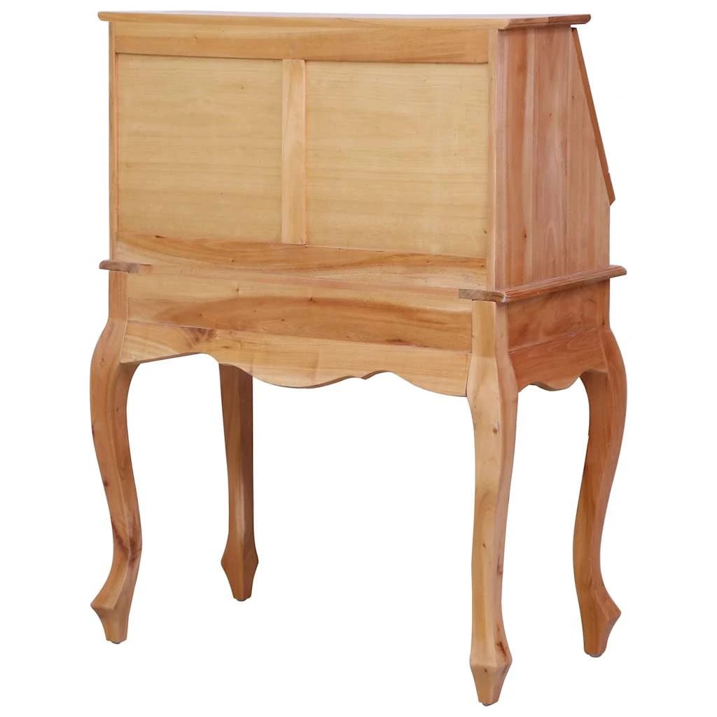 5 Vidaxl Desk Wooden Desk - Brown, 5 of 8