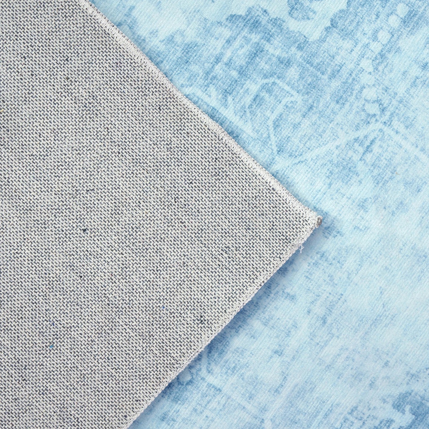 9 Common Ground Rugs Opaline 320x230cm - Extra Large Power Loomed Washable Floor Rug - Blue, 9 of 9