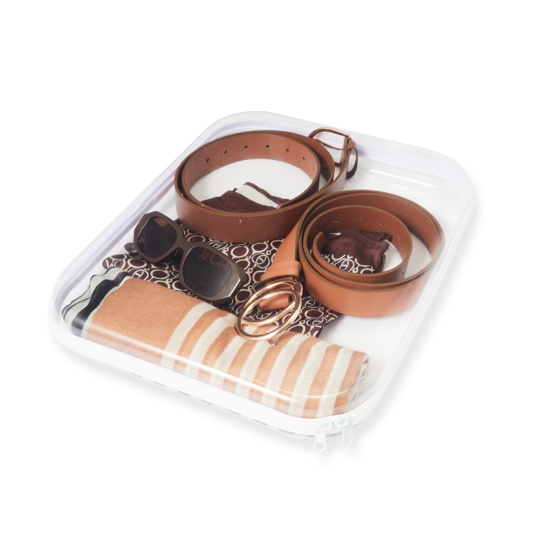 5 Clear Hard Case Packing Cube - Large, 5 of 10