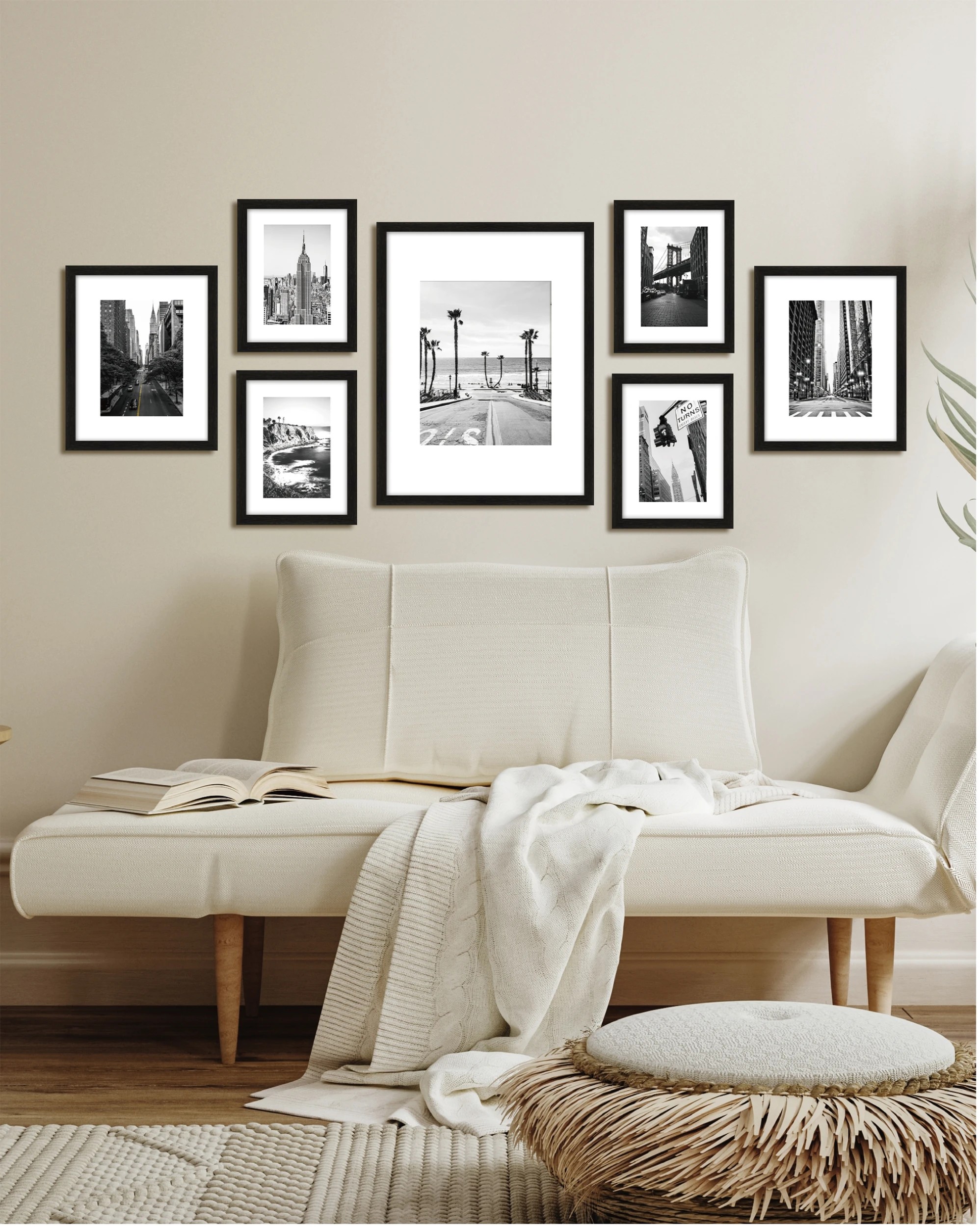 5 7 Piece Gallery Set - Black, 5 of 5