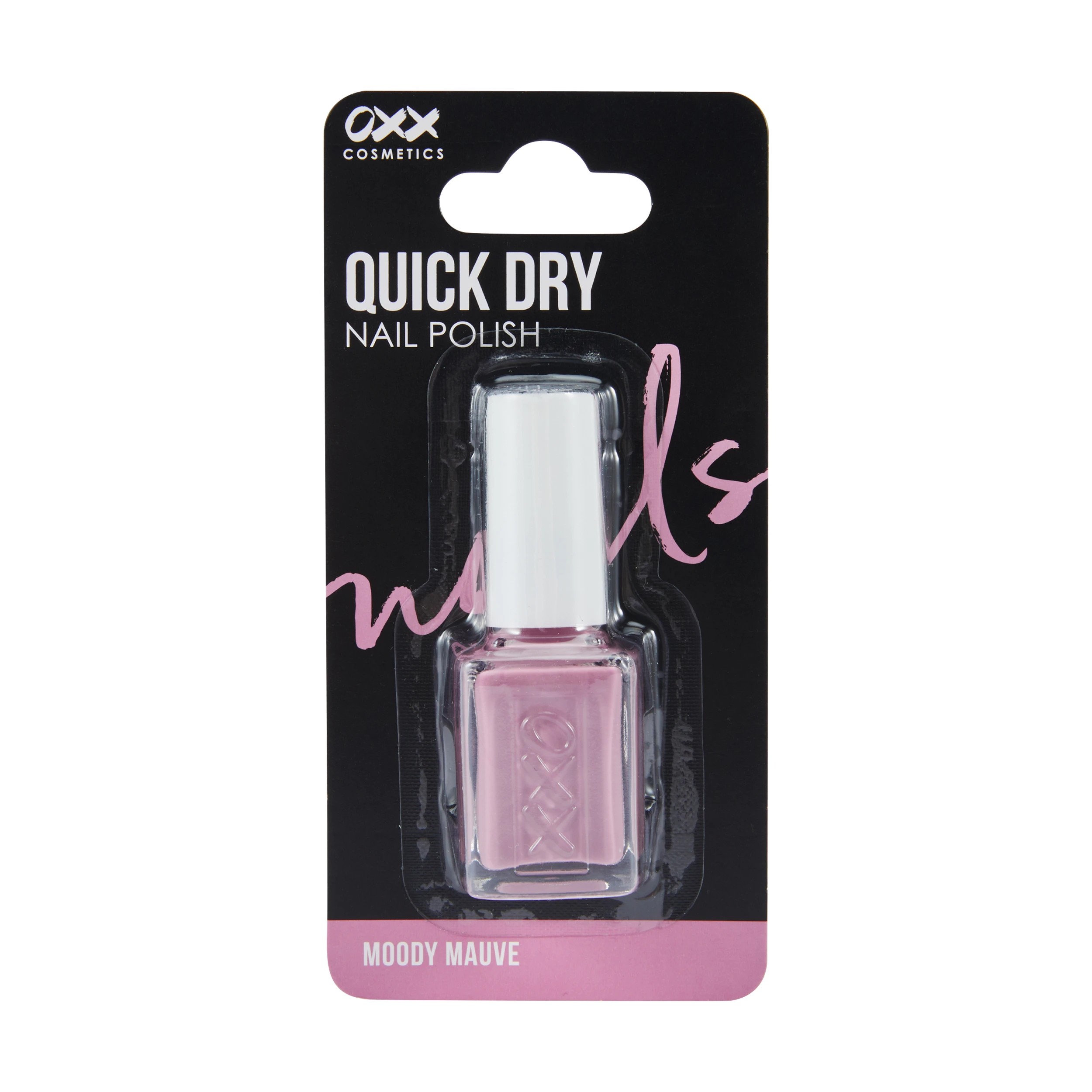 4 OXX Cosmetics Quick Dry Nail Polish - Moody Mauve, 4 of 4