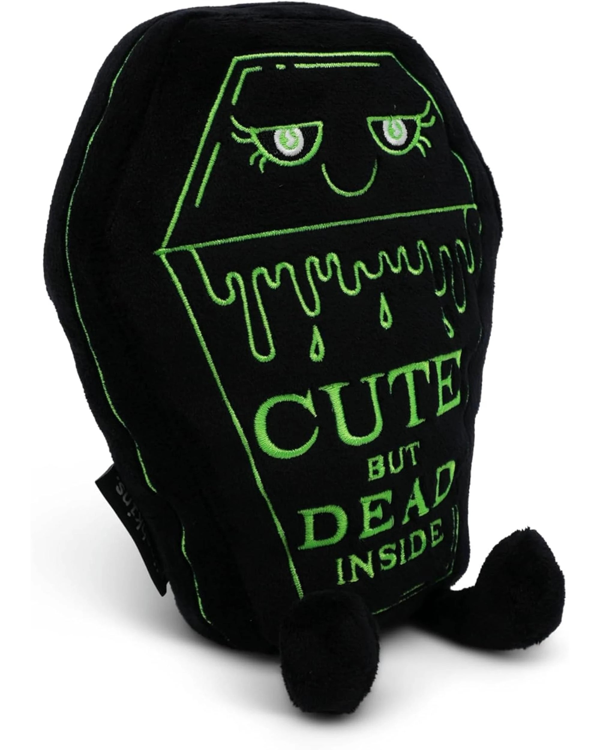 2 Punchkins Cute But Dead Inside Coffin Plush, 2 of 5