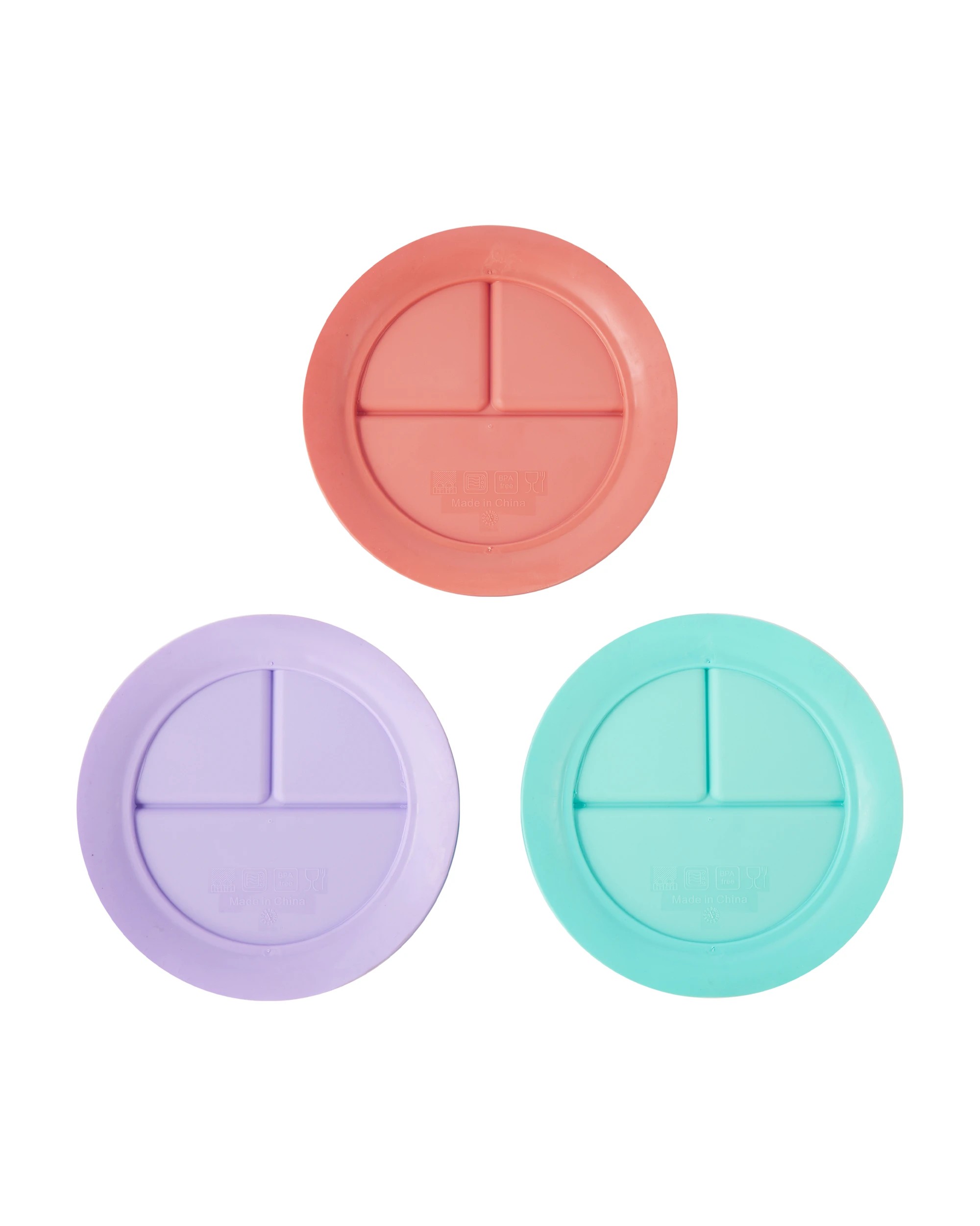 3 Suction Divided Plate - Assorted, 3 of 10