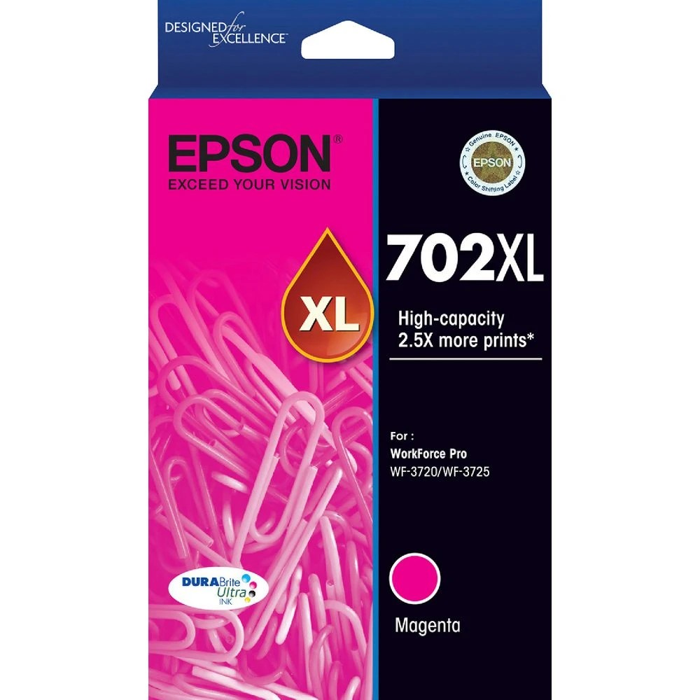 1 Epson 702XL Ink Cartridge Magenta, 1 of 1