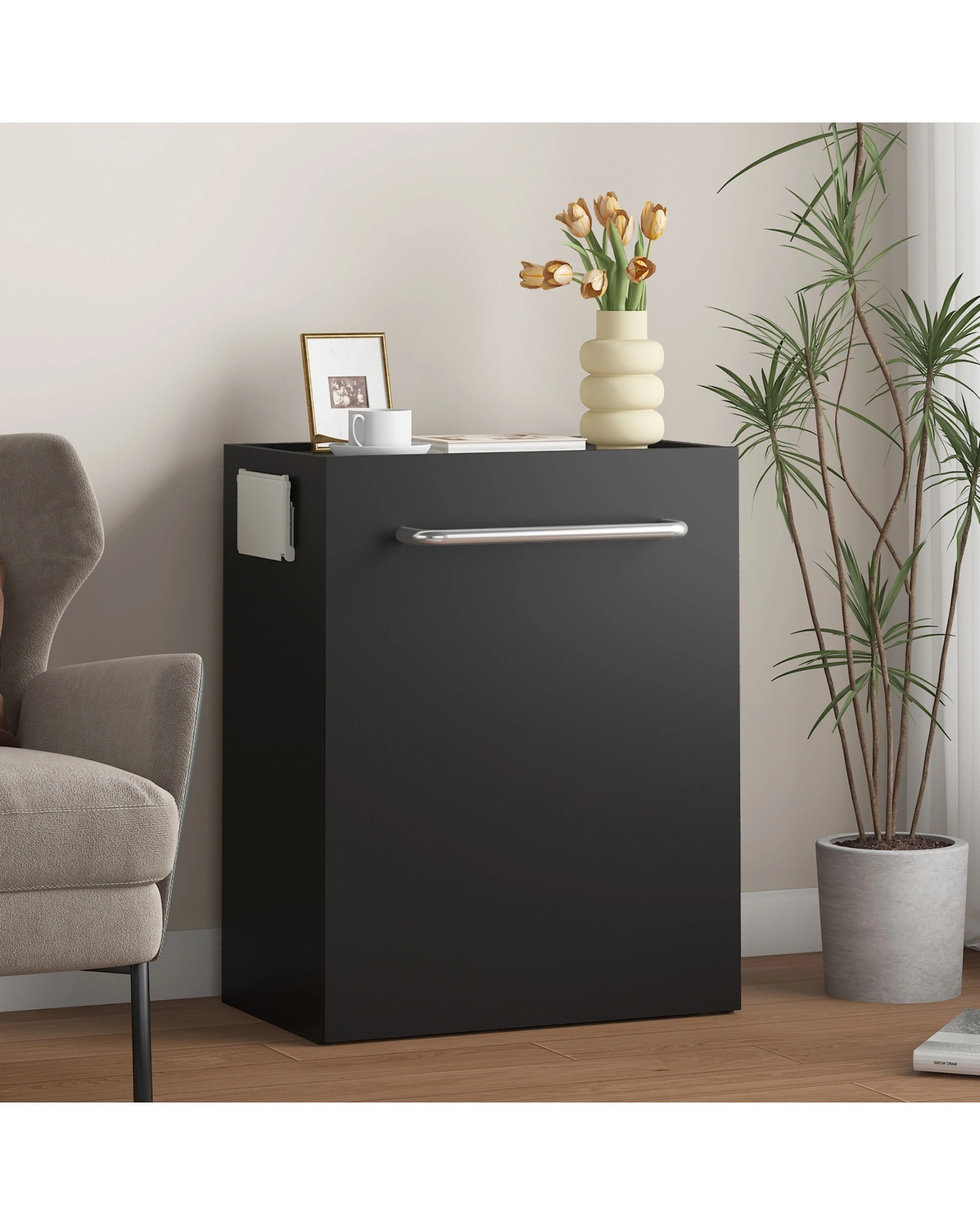 5 Advwin Computer Desk Folding Sewing Table - Black, 5 of 7