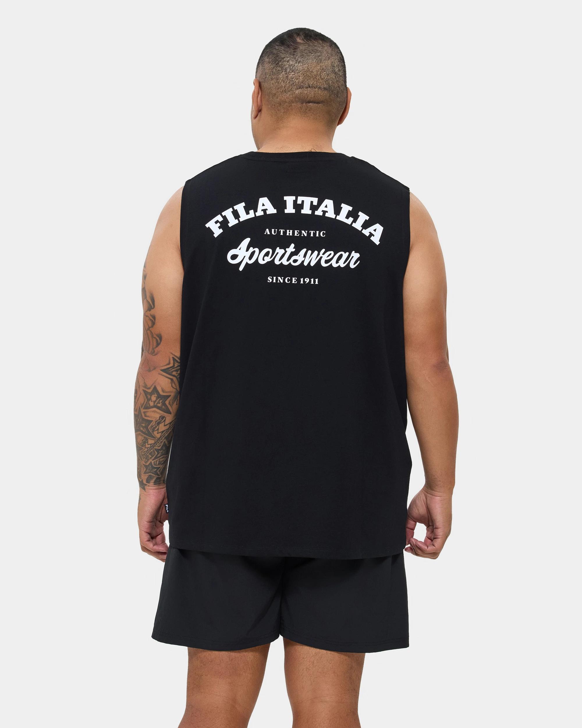 3 Plus Size Kayden Graphic Tank Top - Fila BLACK, 3 of 7
