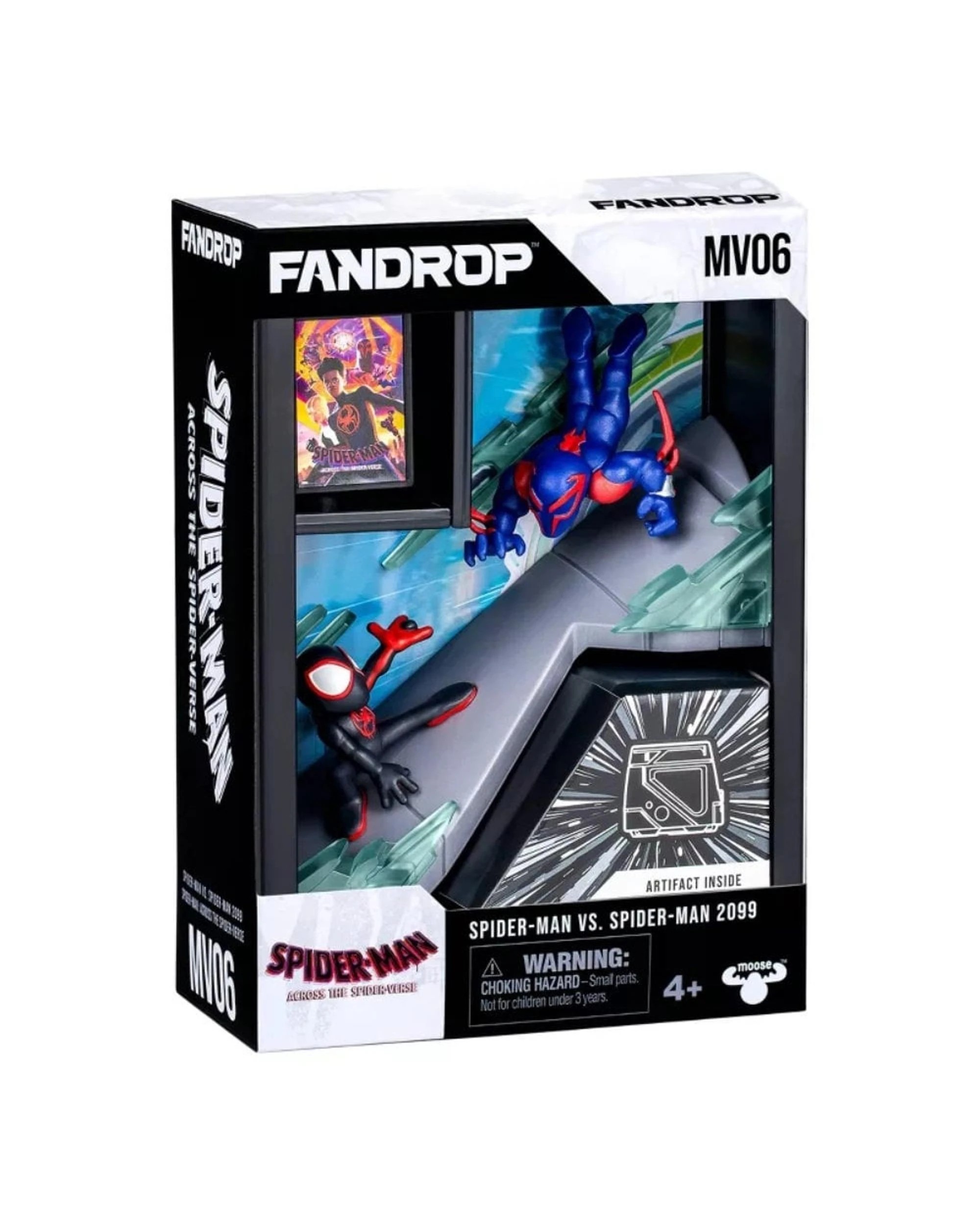8 Fandrop Marvel MV06 Spider-Man vs Spider-Man 2099 2 Figure Diorama, 8 of 9