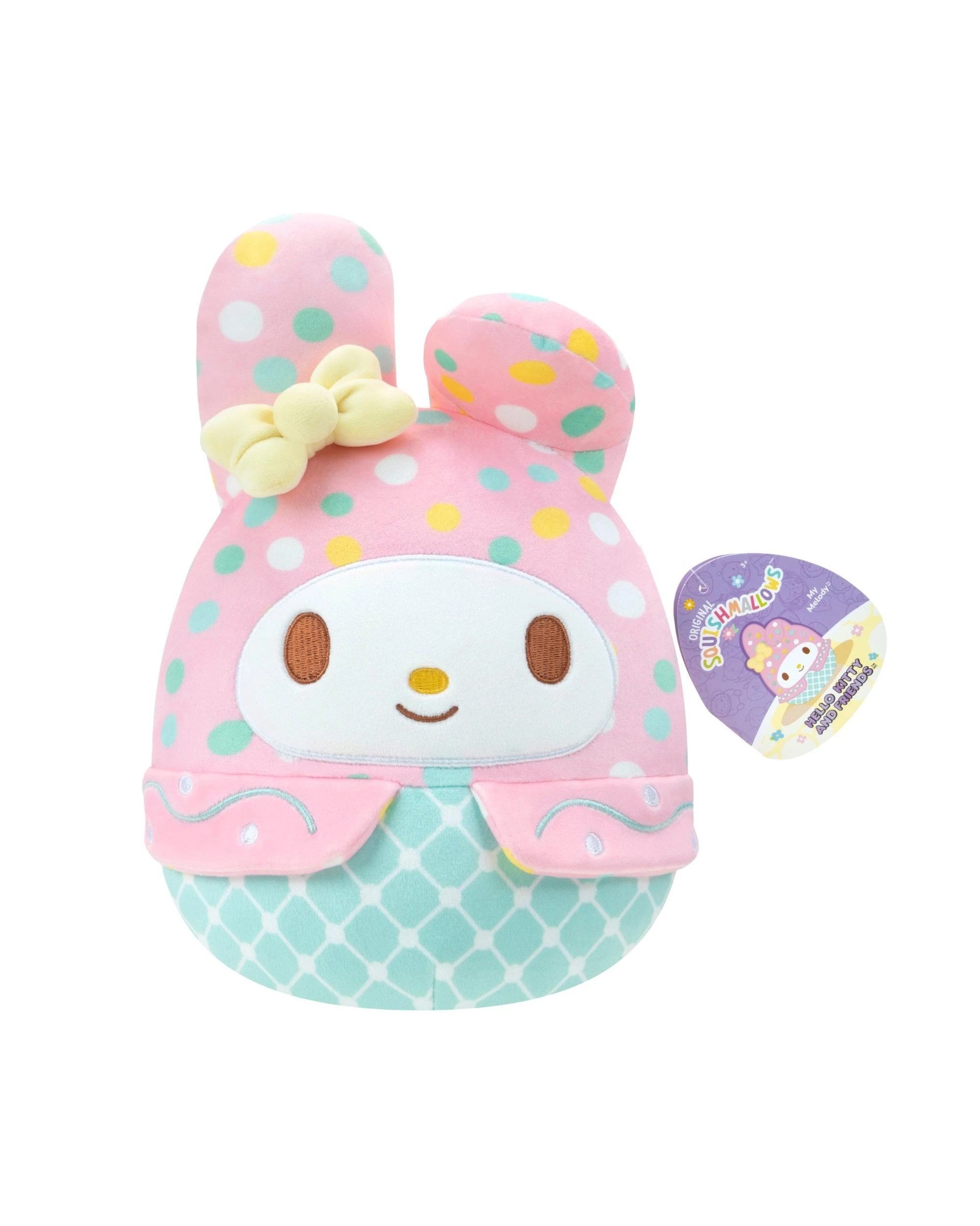 1 Squishmallows Sanrio Hello Kitty and Friends Easter 2026 My Melody 8 inch Plush, 1 of 5