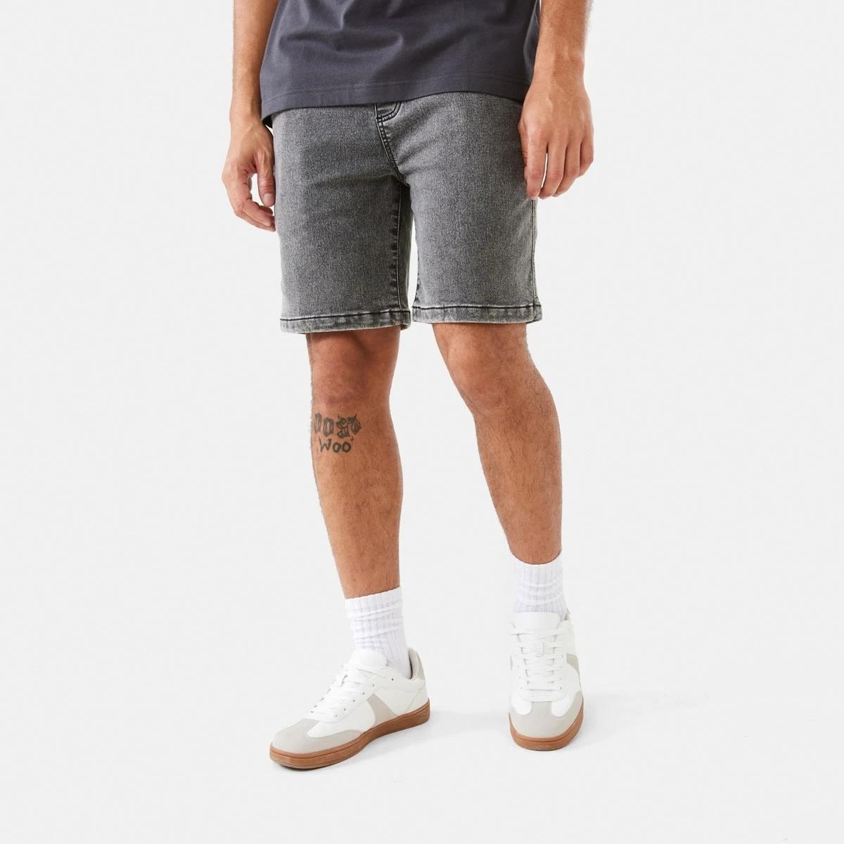 7 Denim Jogger Shorts VINTAGE BLACK, 7 of 7