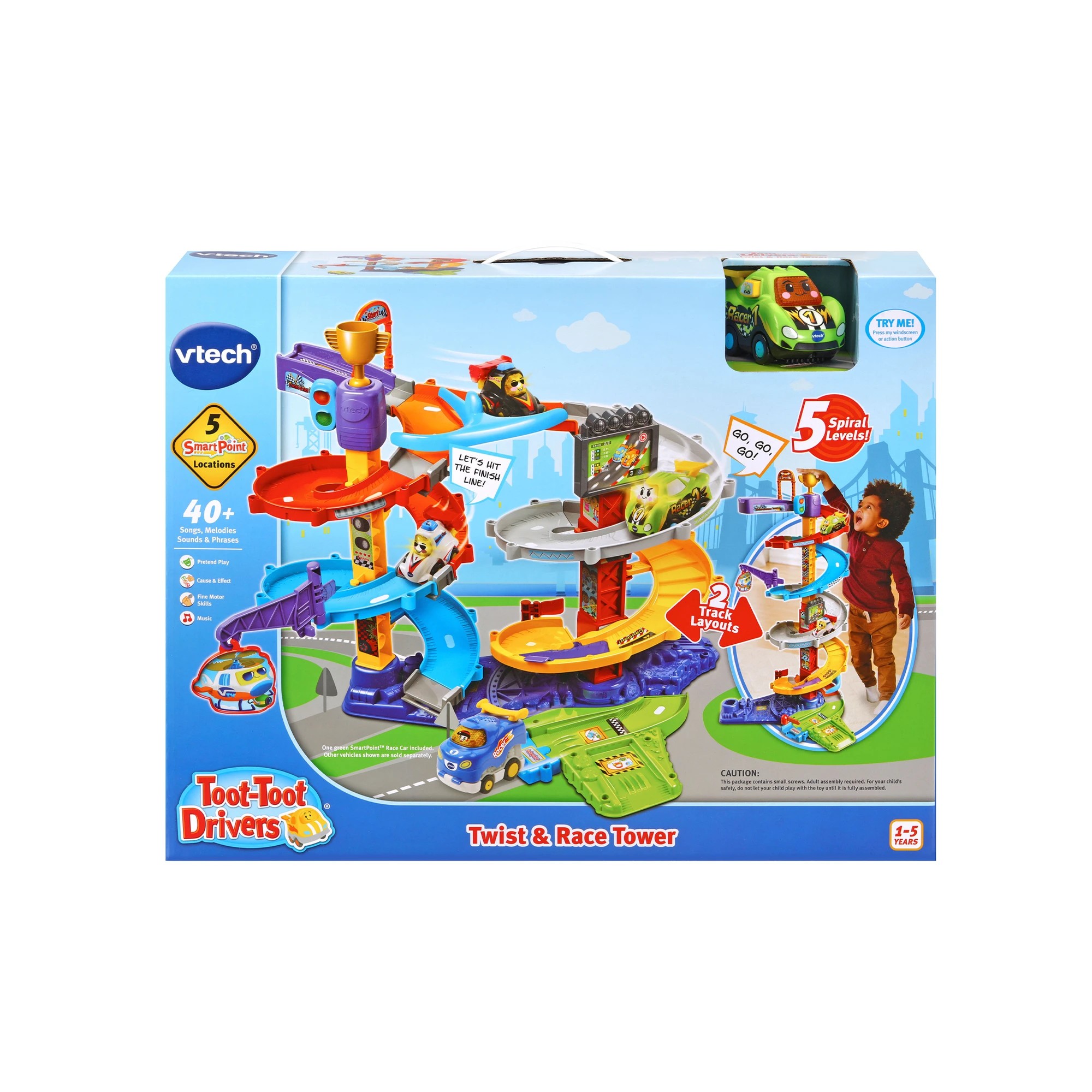1 VTech Toot Toot Drivers Twist & Racer - Multi, 1 of 3