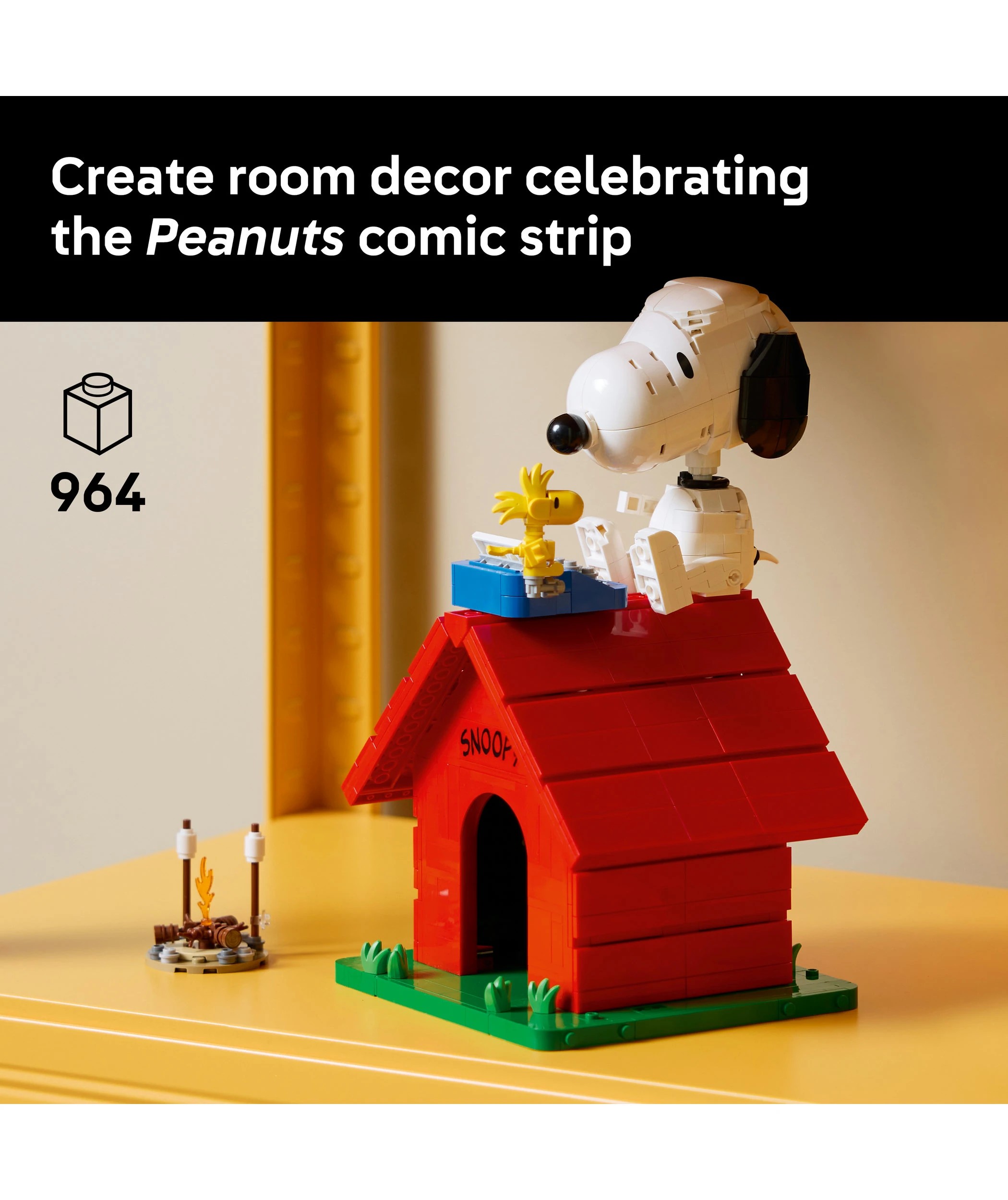 3 LEGO Ideas Peanuts: Snoopy's Doghouse 21368, 3 of 9