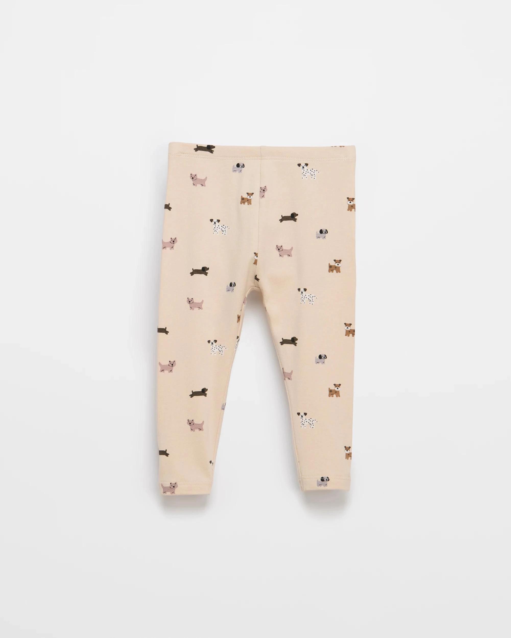 2 Target Baby Organic Cotton Baby Print Leggings 3 Pack PUPPIES, 2 of 4
