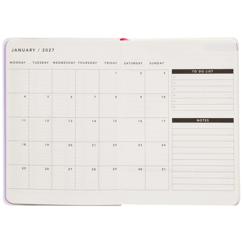 5 Officeworks A6 Soft Cover Diary Week To View 2027, 5 of 7