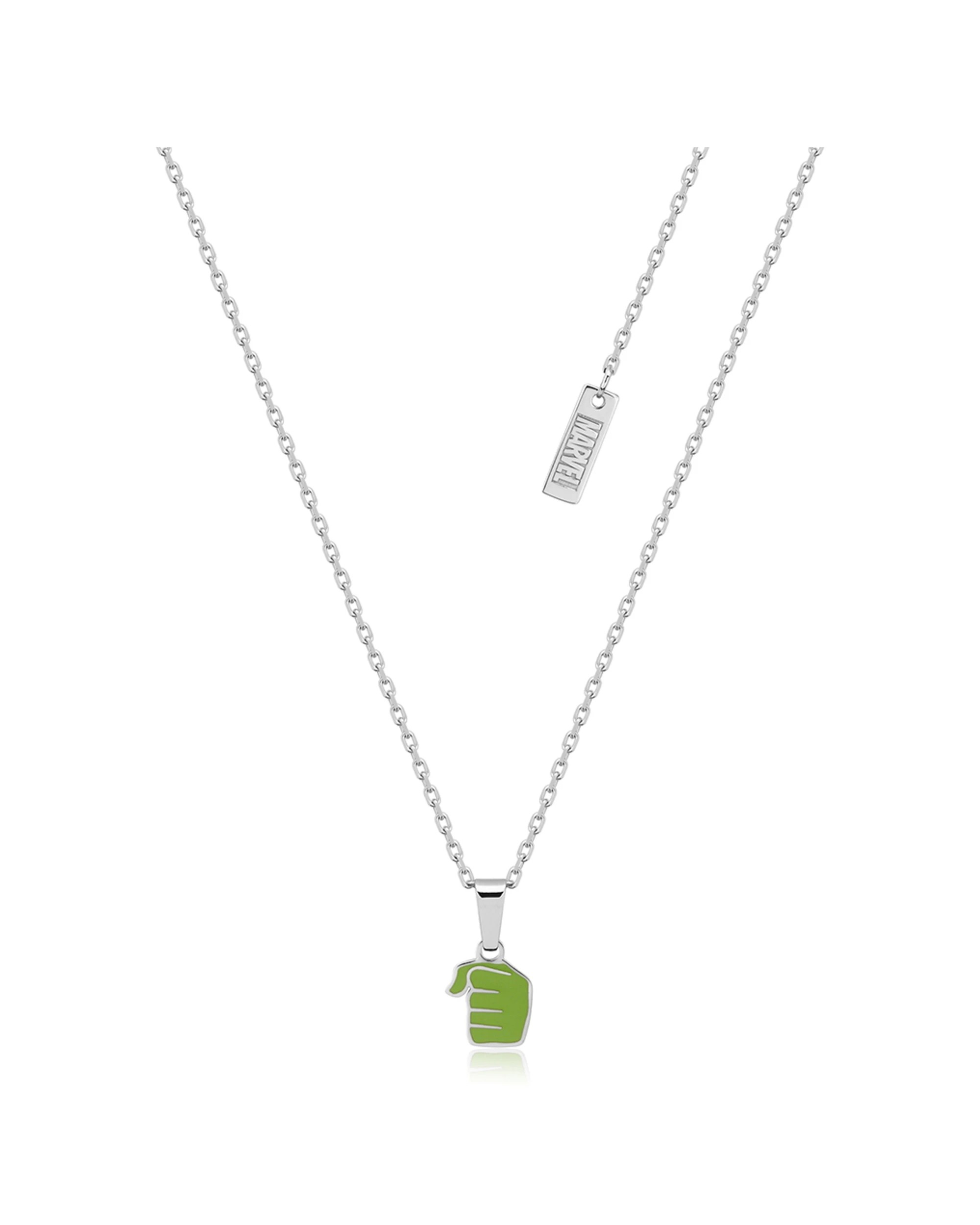 1 Couture Kingdom Ecc Marvel Hulk Character Stainless Steel Pendant Necklace - Multi, 1 of 3