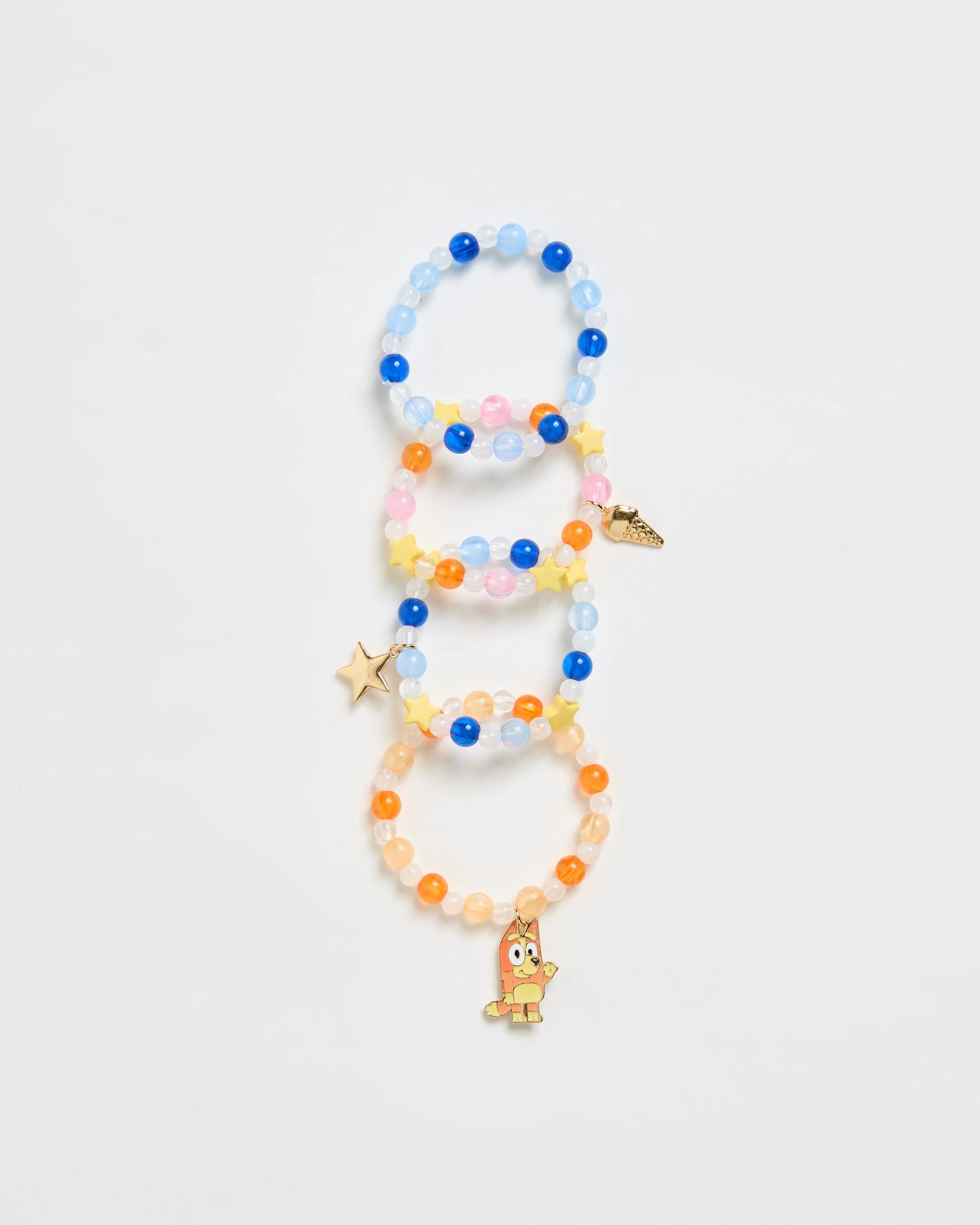1 Bluey & Bingo 4 Pack Bracelet Set , 1 of 3