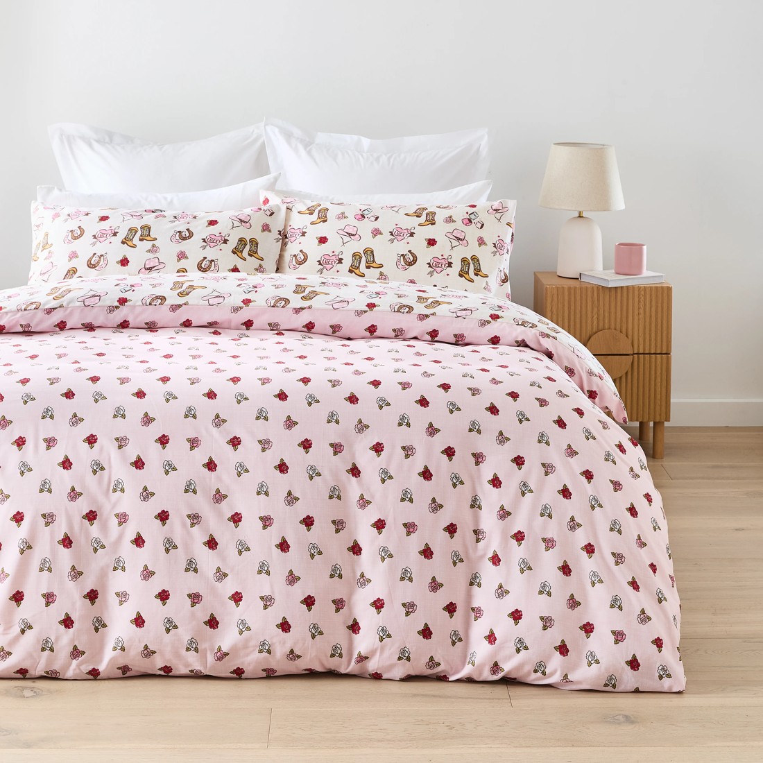 2 Rodeo Cotton Rich Reversible Quilt Cover Set - Single Bed, 2 of 7