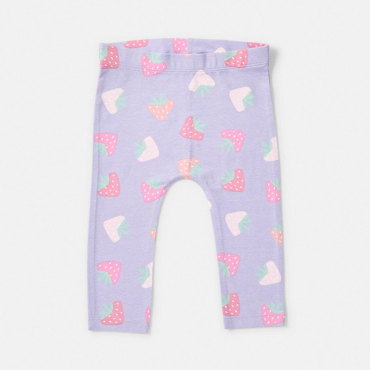5 3 Pack Leggings Strawberry, 5 of 8