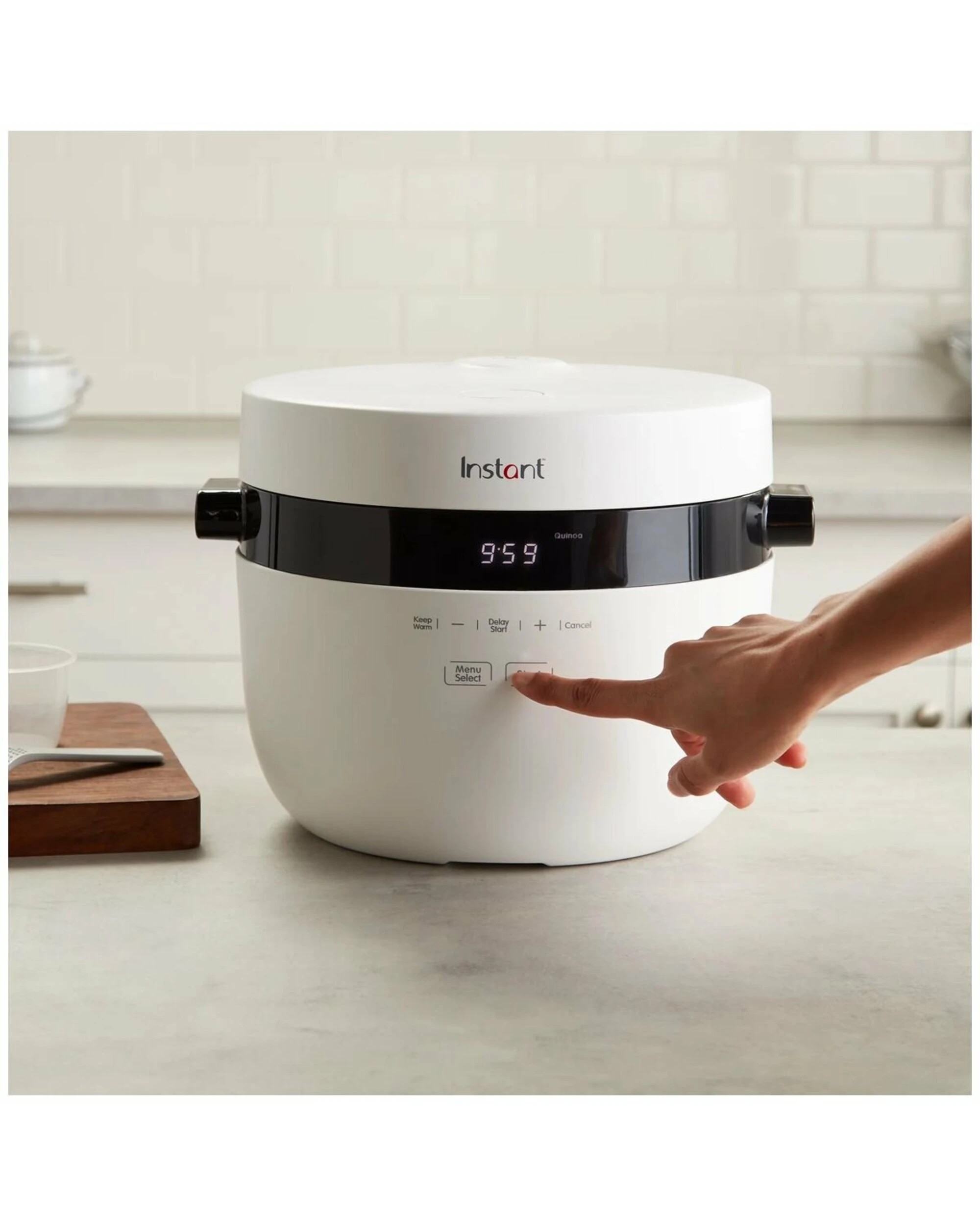 4 Instant Pot 10 Cup Rice & Grain Cooker- White, 4 of 5