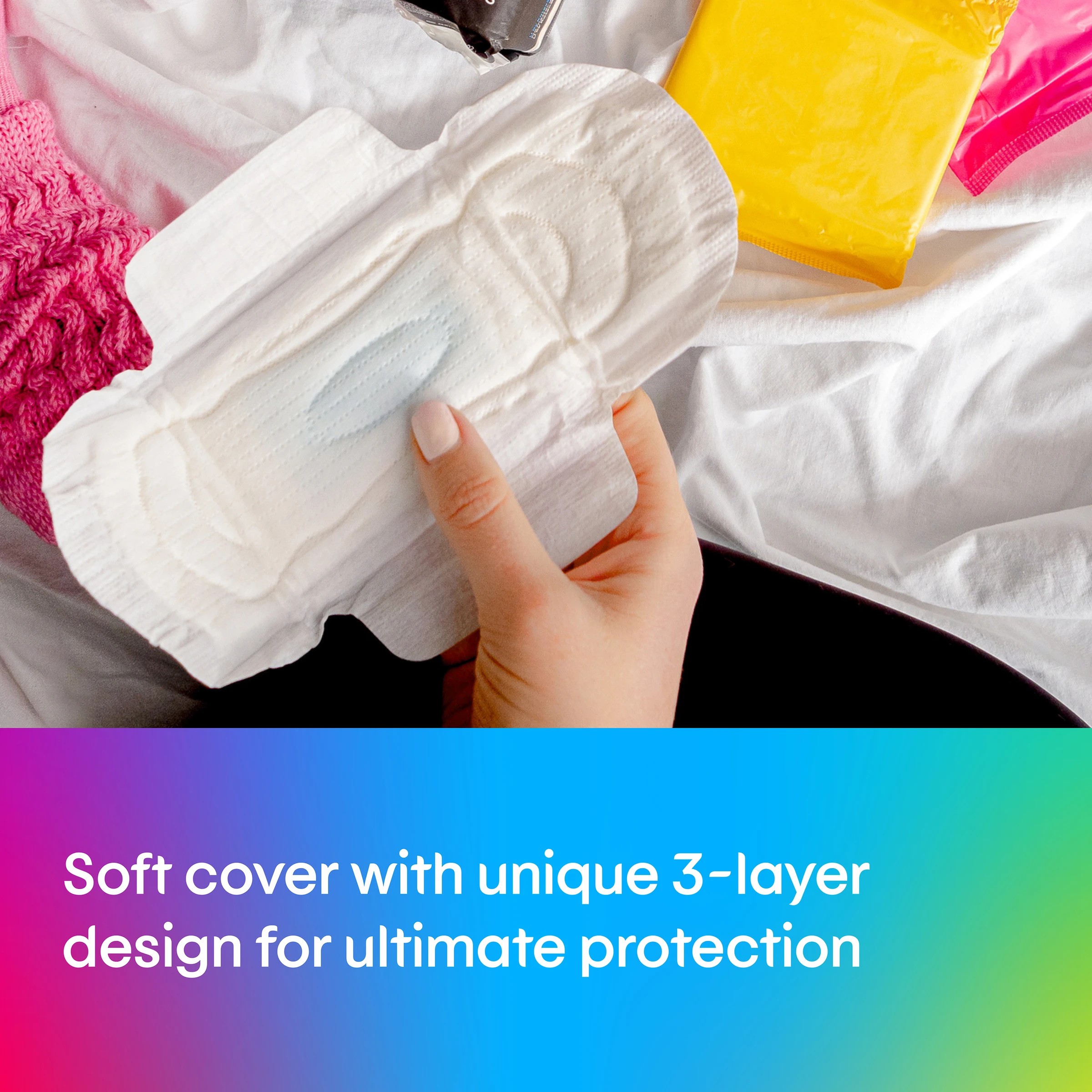 8 U By Kotex 14 Pack Ultrathin Regular Pads with Wings, 8 of 8