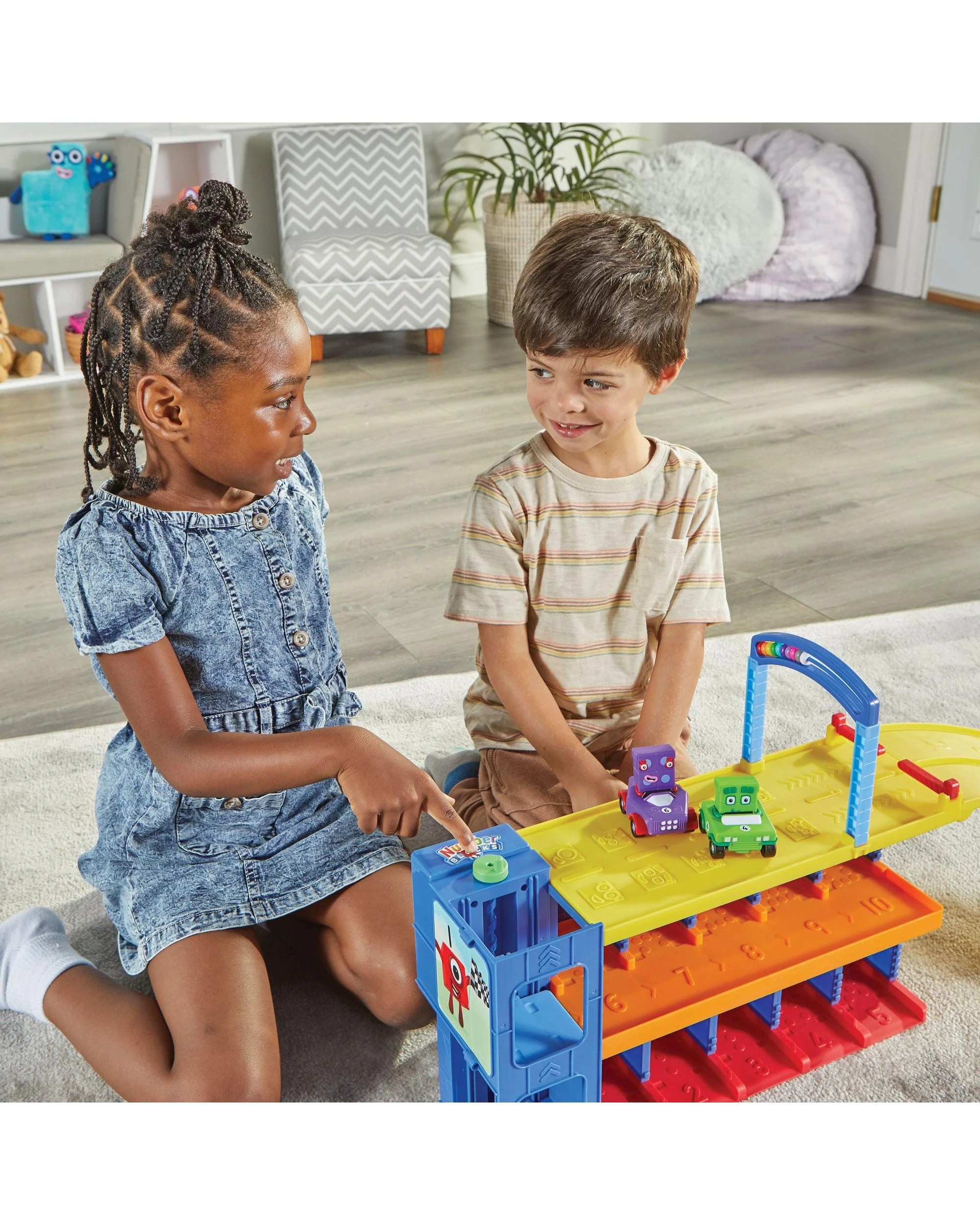 5 Numberblocks Counting Car Garage Playset, 5 of 5