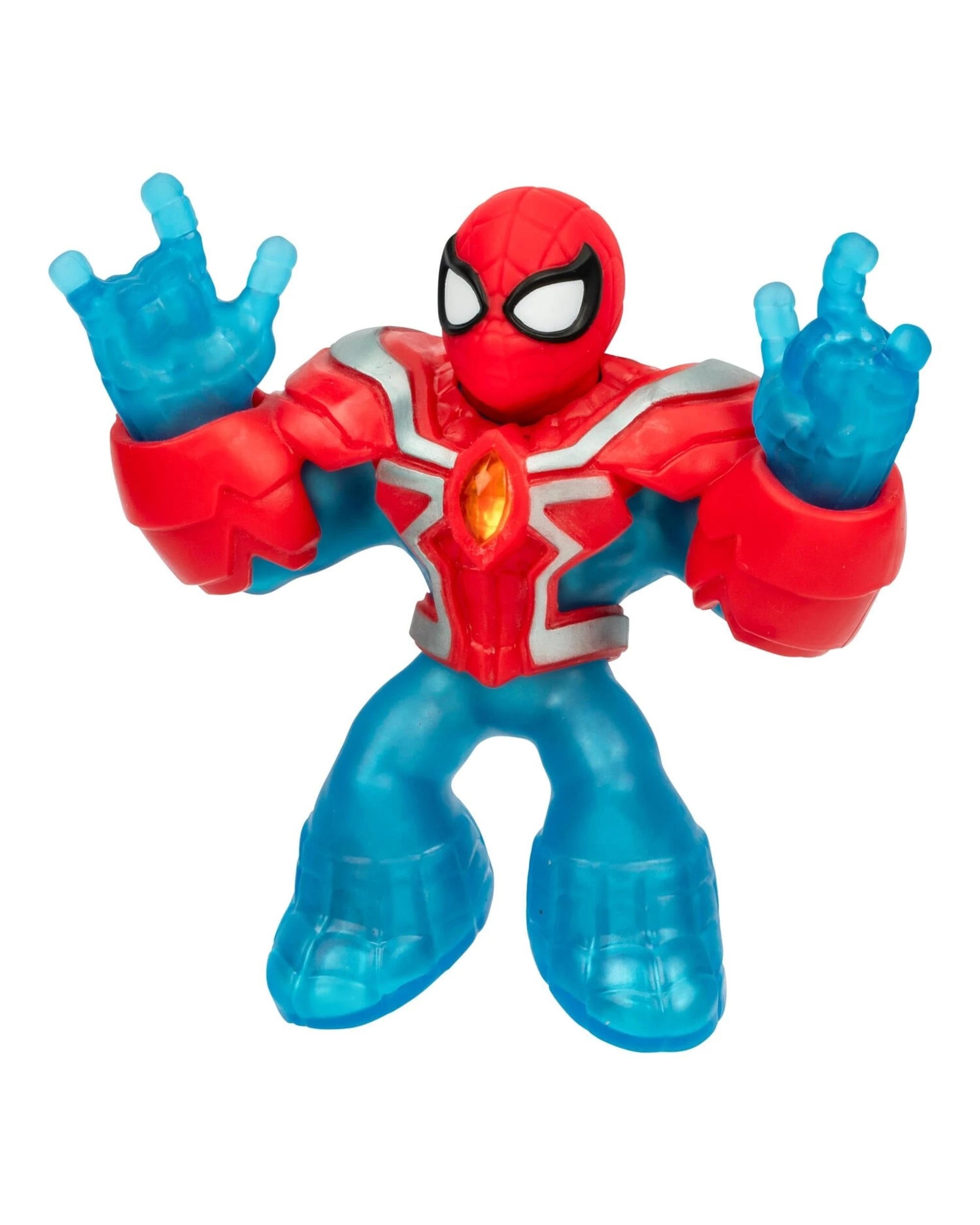 3 Heroes of Goo-Jit-Zu Marvel Series 11 Infinity Armor Spider-Man Hero Pack, 3 of 6