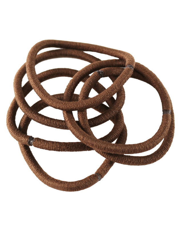 10 Pack Brown Thick Snagless Elas