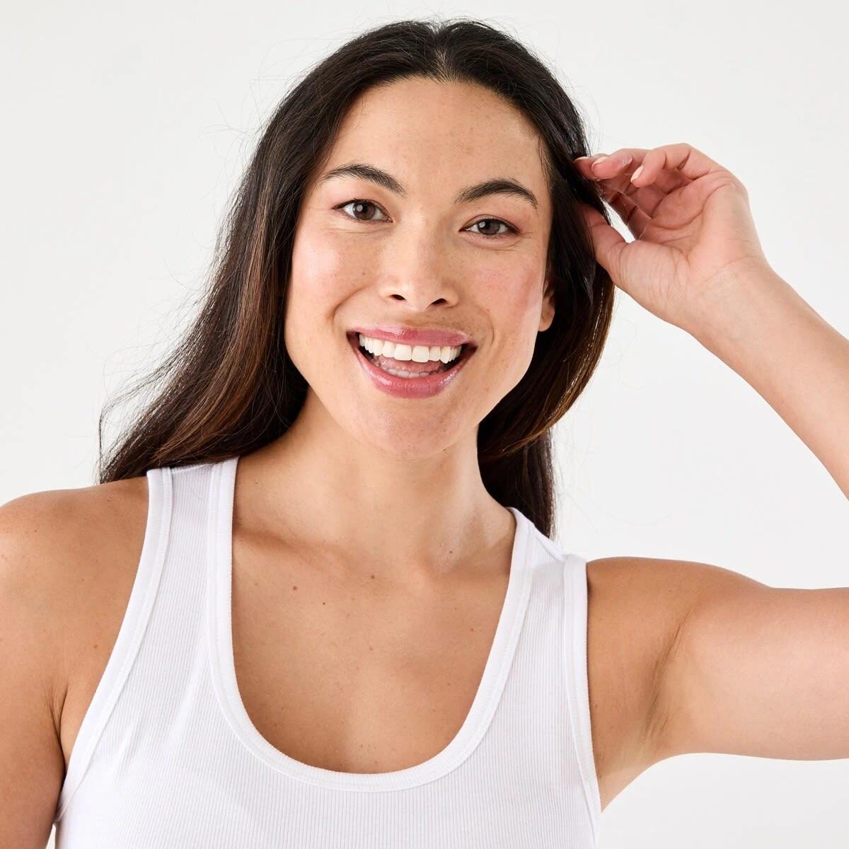 4 Sleeveless Rib Tank WHITE, 4 of 5