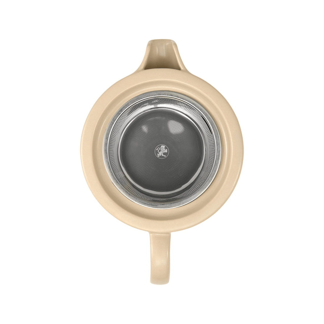 3 Maxwell & Williams Cafe Life Porcelain Teapot With Built In Infuser 500ml
 - Beige, 3 of 4