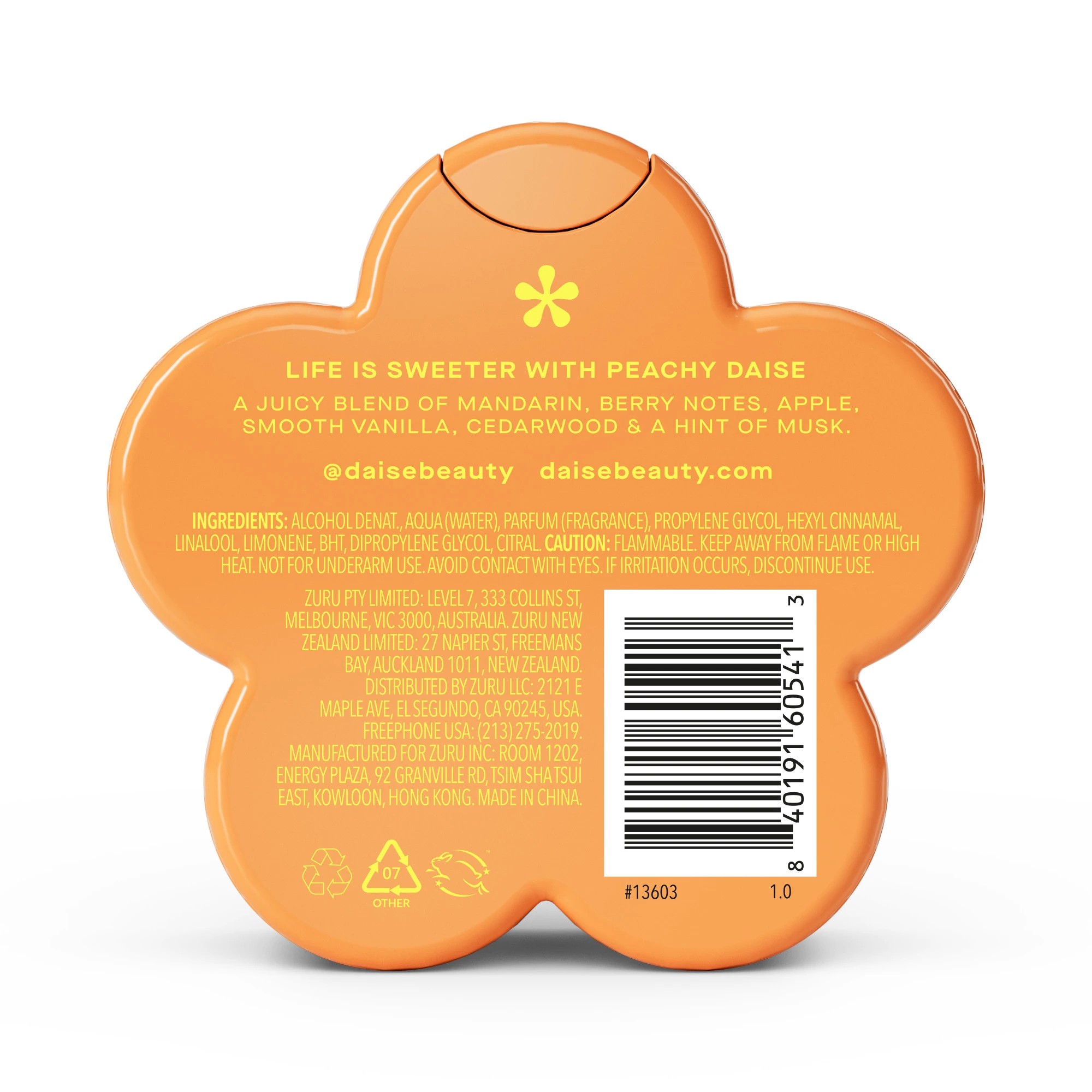 2 Daise Peachy Fragrance Body Mist 100ml - Berry and Mandarin, 2 of 10