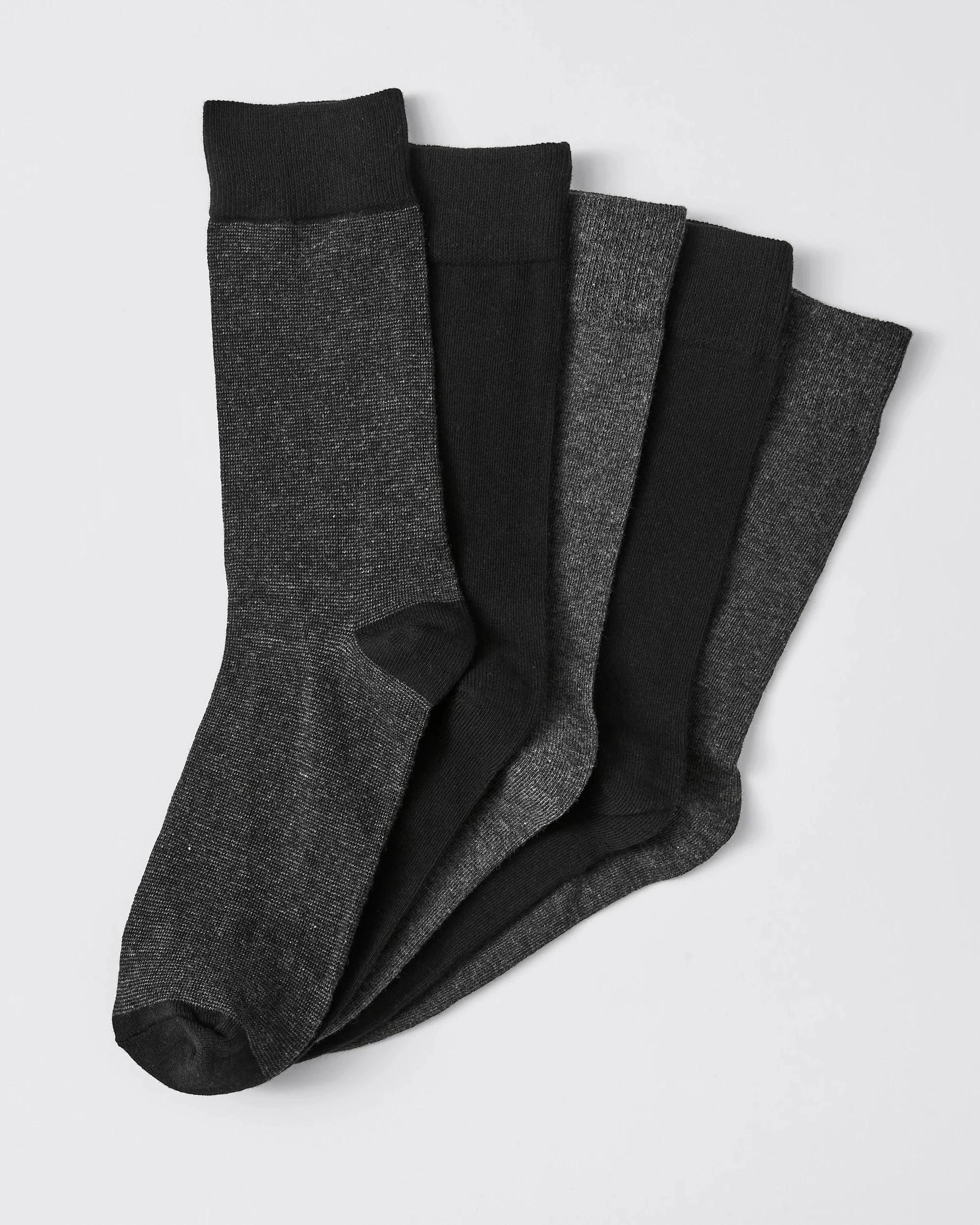 1 Maxx 5 Pack Business Socks NO COLOUR, 1 of 1