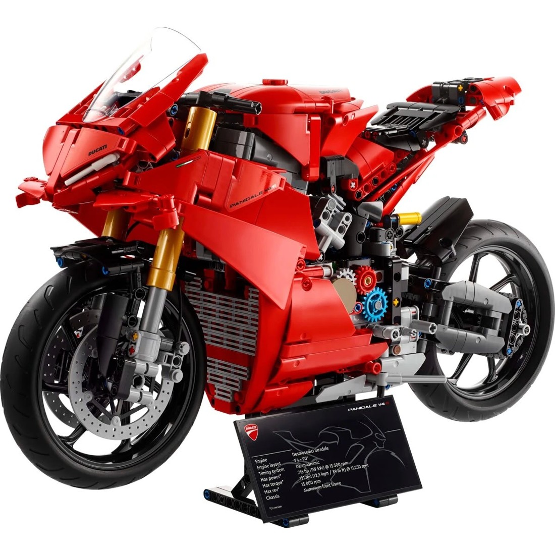 3 LEGO Technic Ducati Panigale V4 S Motorcycle 42202, 3 of 11