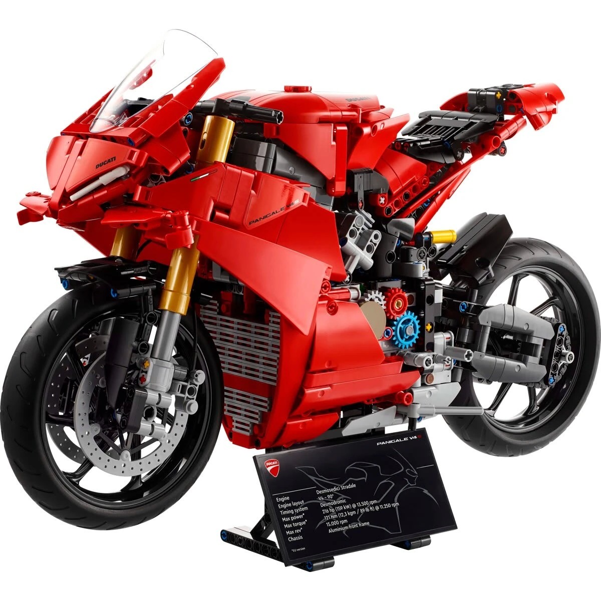 3 LEGO Technic Ducati Panigale V4 S Motorcycle 42202, 3 of 11