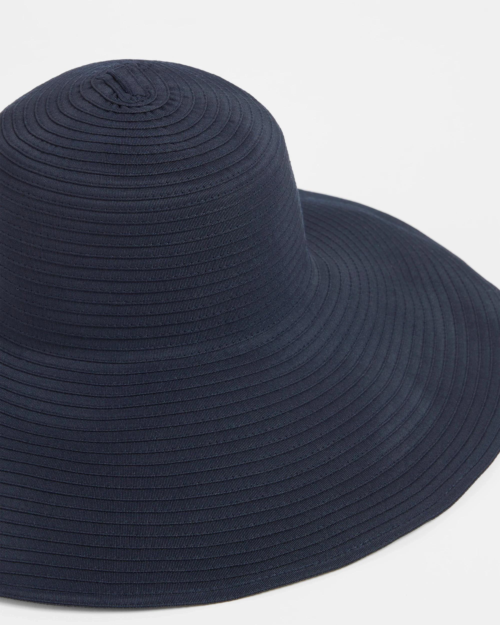 2 Target Packable Wide Brim UFP50+ Sun Hat NAVY BLUE, 2 of 2