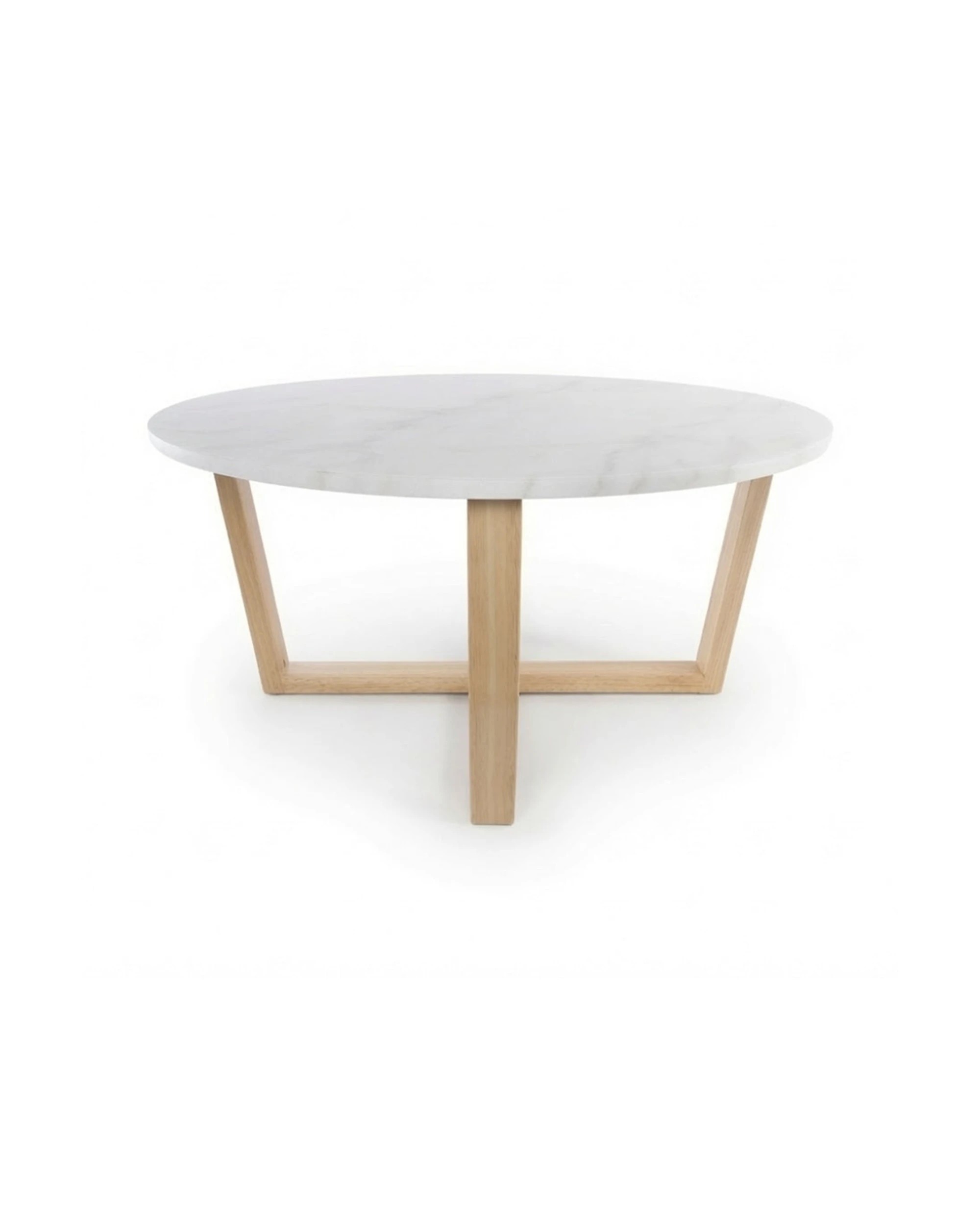 4 Codu Lyra Coffee Table Marble Top 85x85x40cm - White, 4 of 9