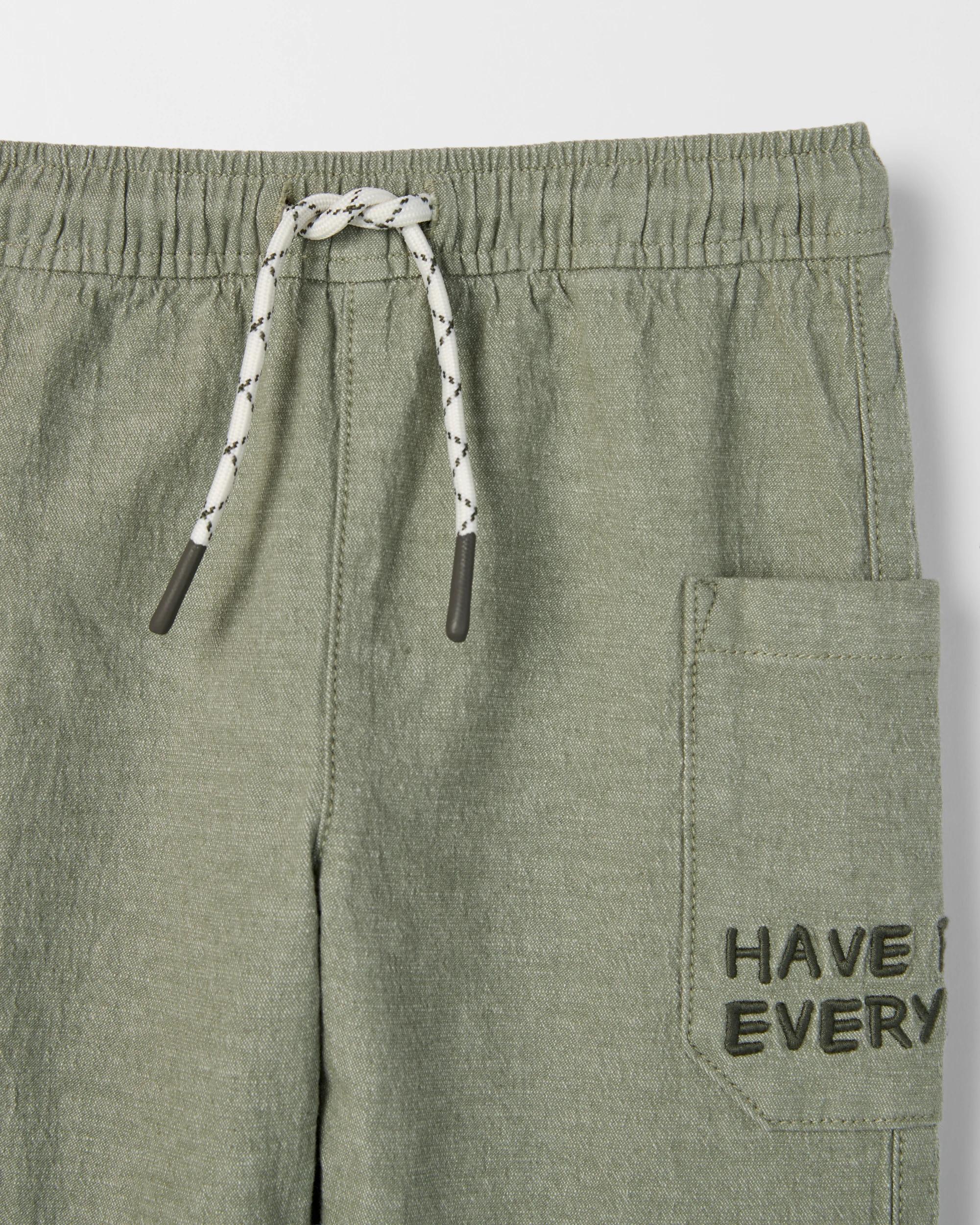 6 Target Kids Pull On Lightweight Pants KHAKI, 6 of 6