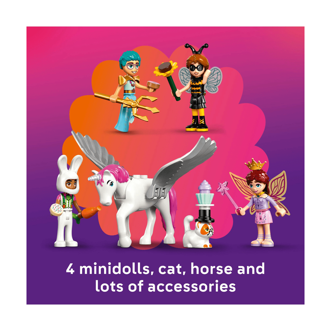 6 LEGO Friends Costume Party with Unicorn & Fairy 42661, 6 of 10