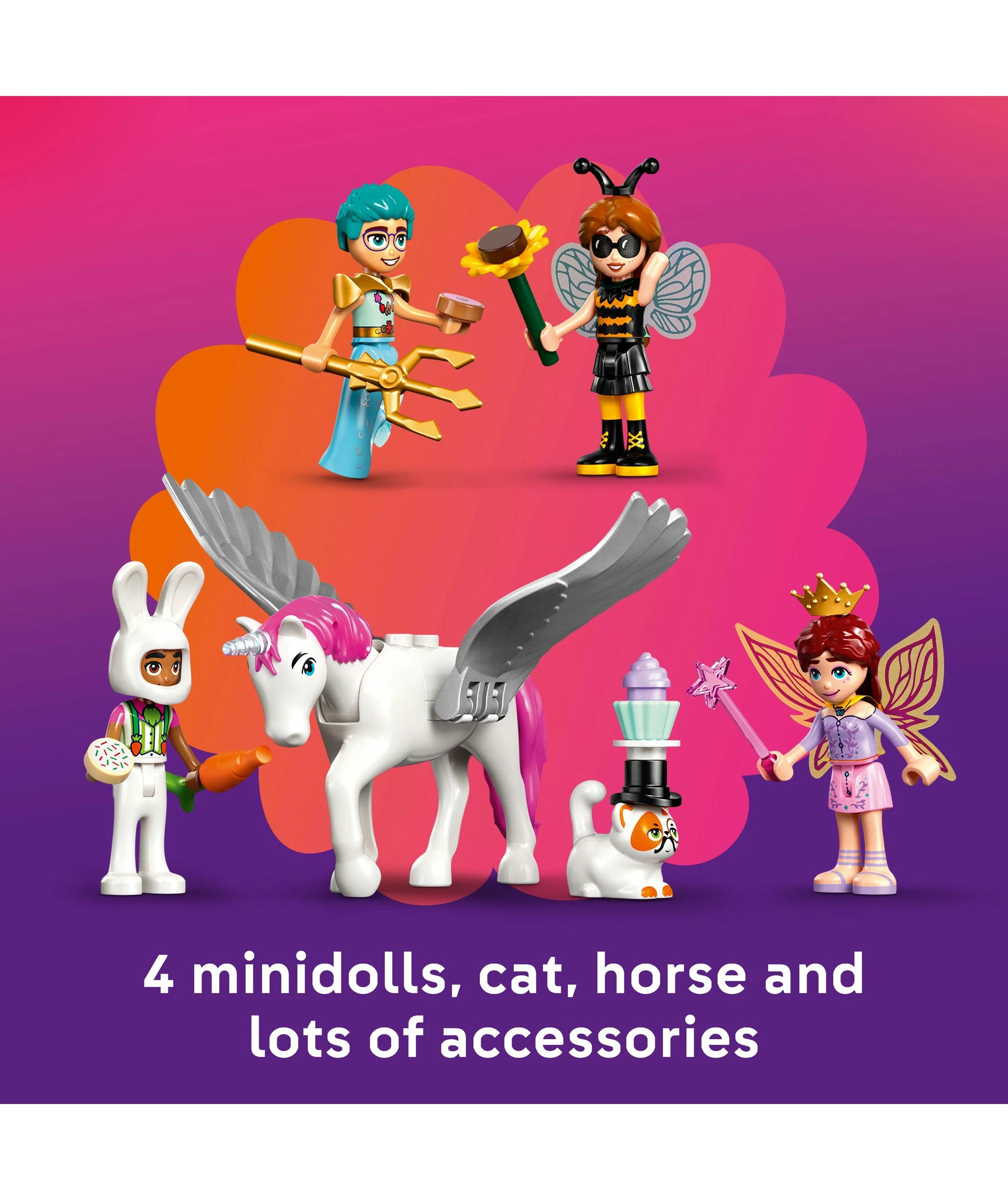 6 LEGO Friends Costume Party with Unicorn & Fairy 42661, 6 of 10