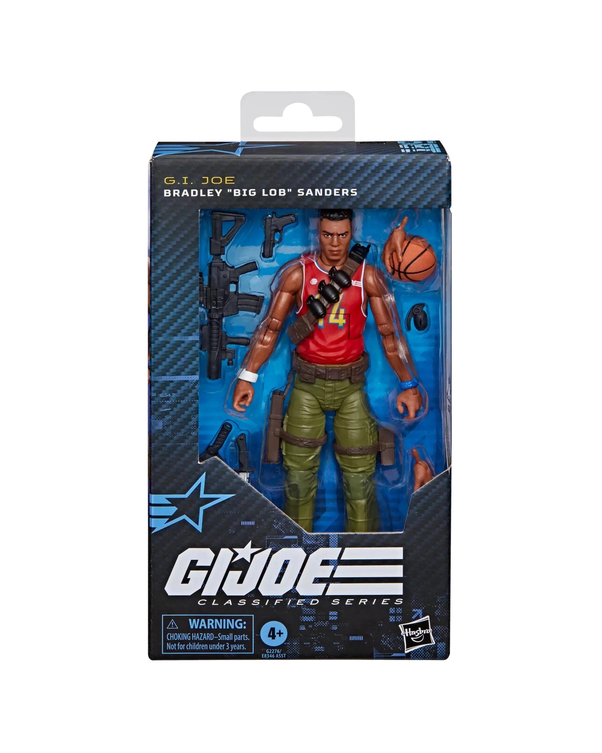 1 G.I. Joe Classified Series: #189 Bradley "Big Lob" Sanders Action Figure, 1 of 10