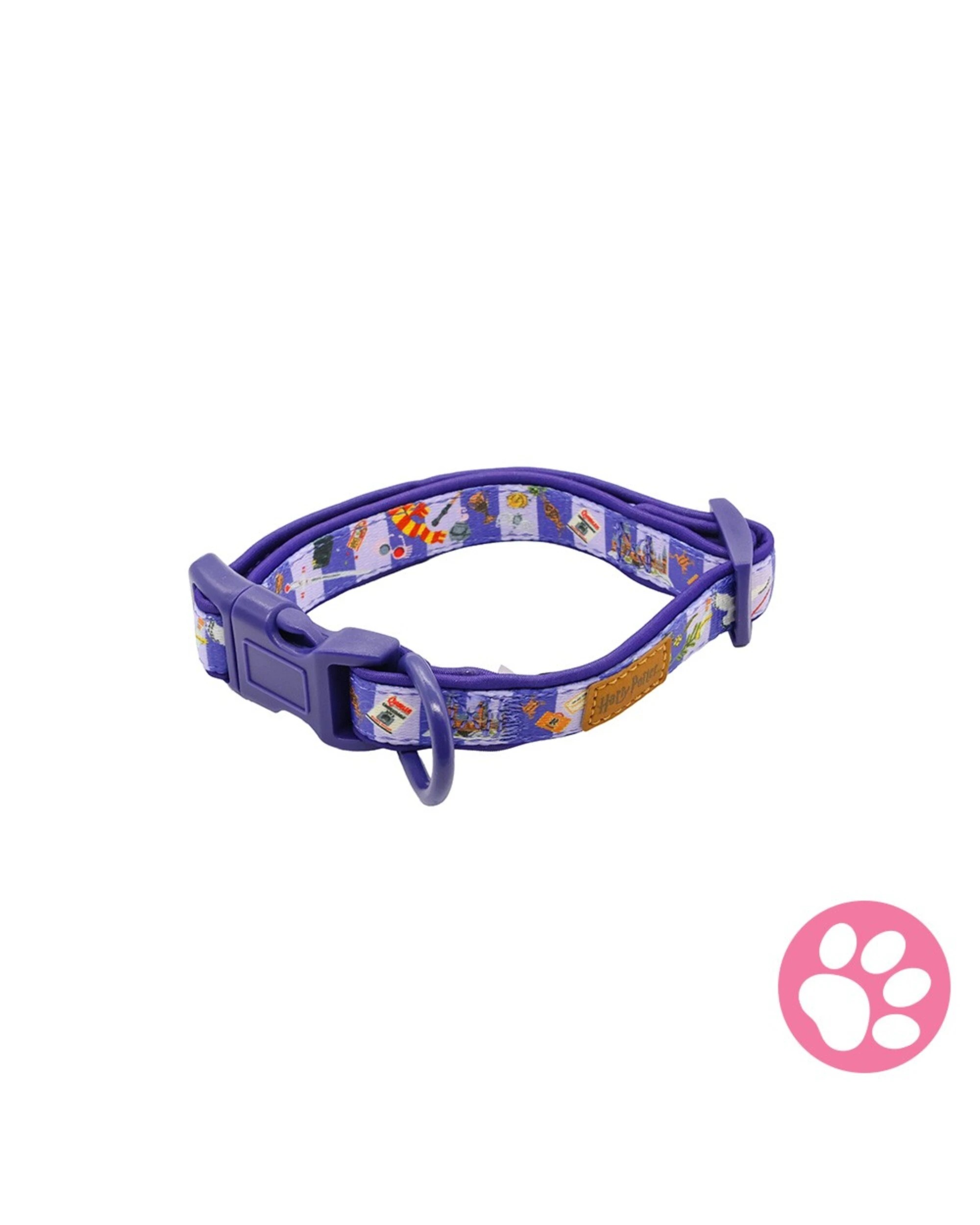 1 Harry Potter - Hogwarts Icons Pet Collar - Blue, 1 of 2