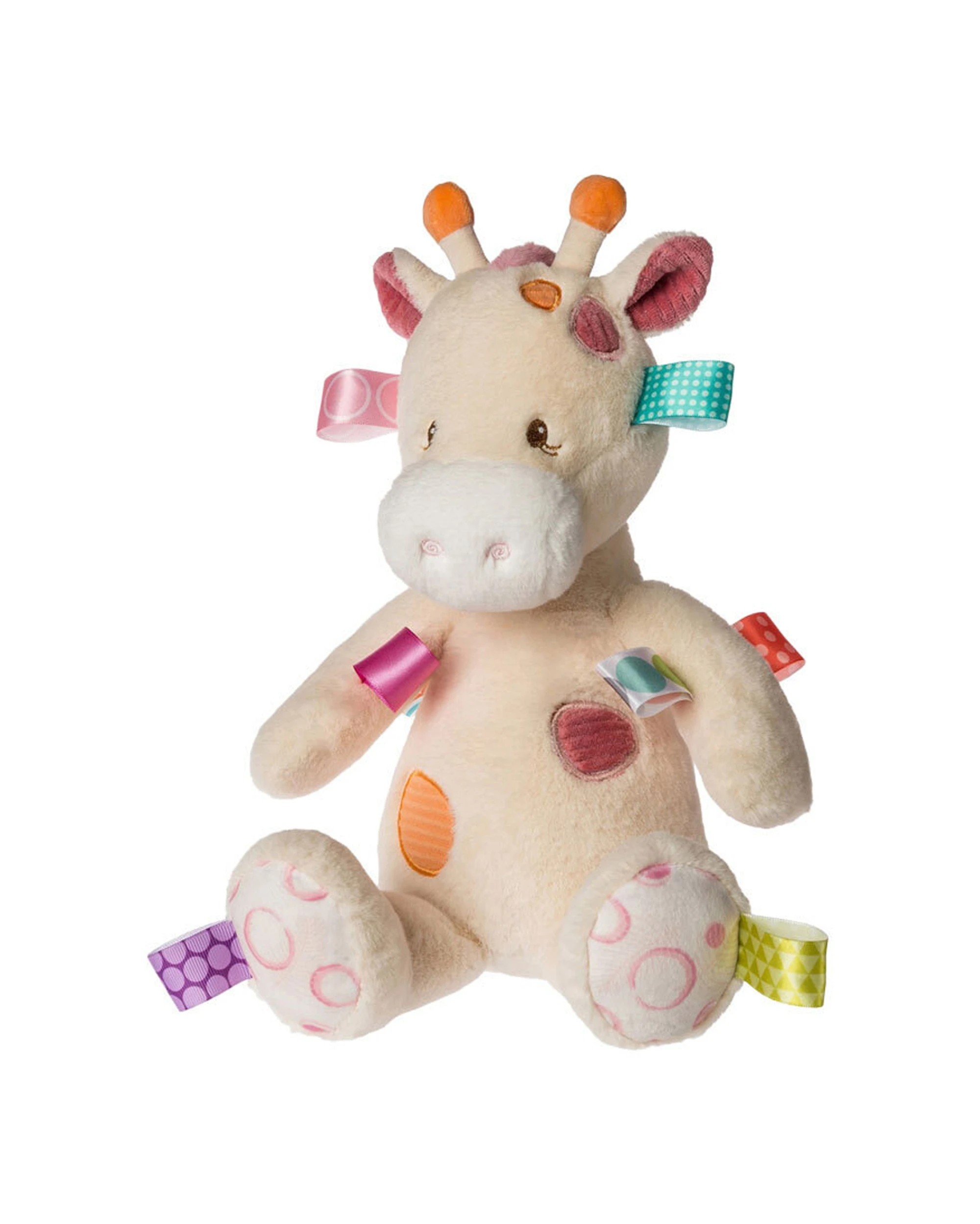 2 Mary Meyer Taggies 2pc Tilly Giraffe Soft Plush Kids Toy 30cm - Green, 2 of 6