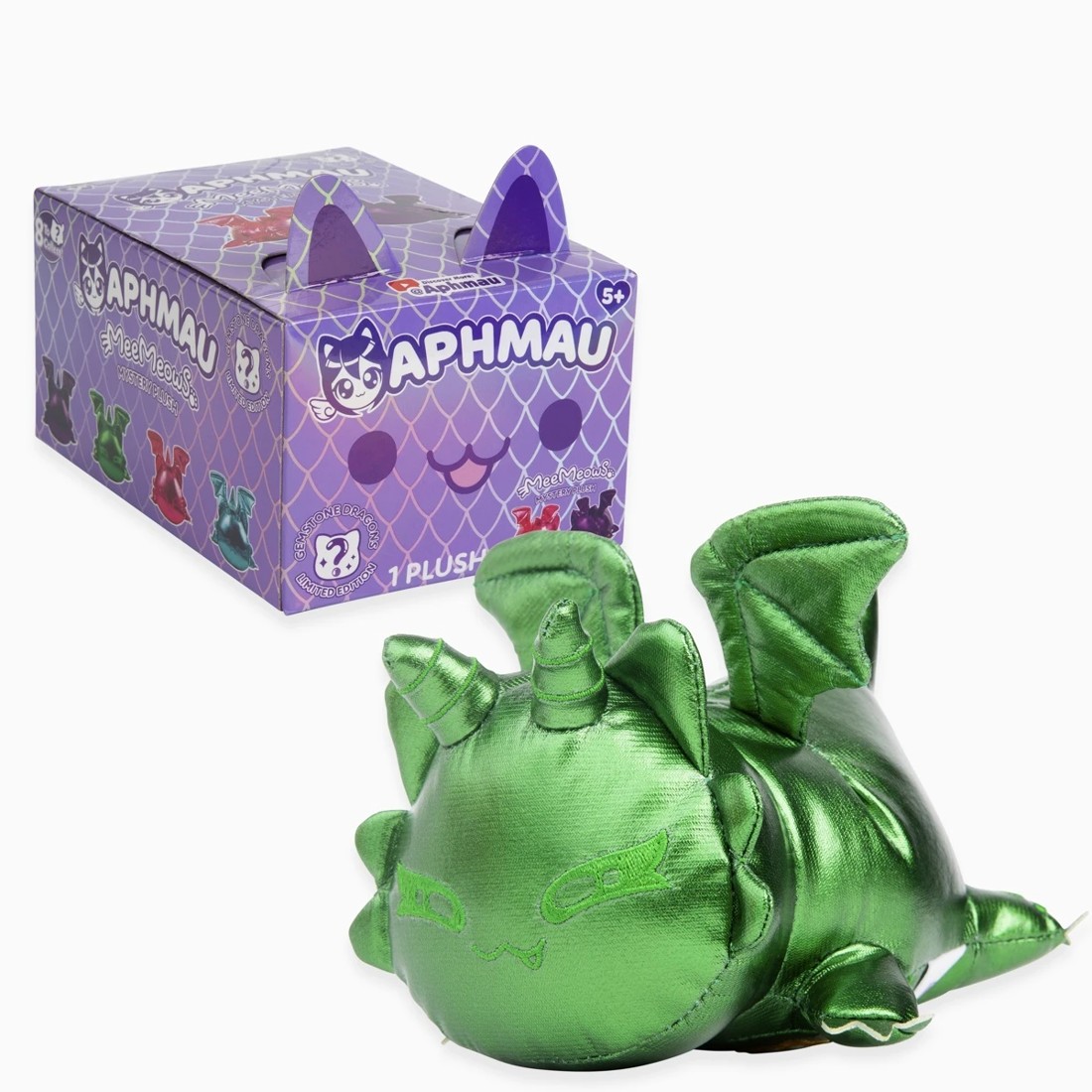 6 15cm Aphmau MeeMeows Mystery Plush: Gemstone Dragon Limited Edition - Assorted, 6 of 10