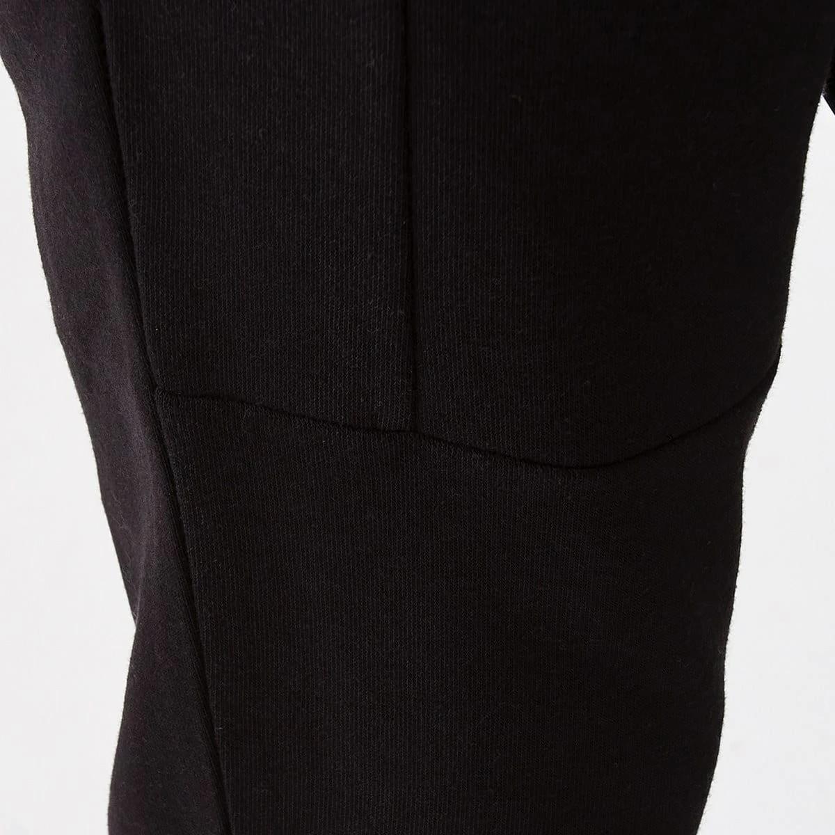 6 Active Mens Panel Trackpants Black, 6 of 6