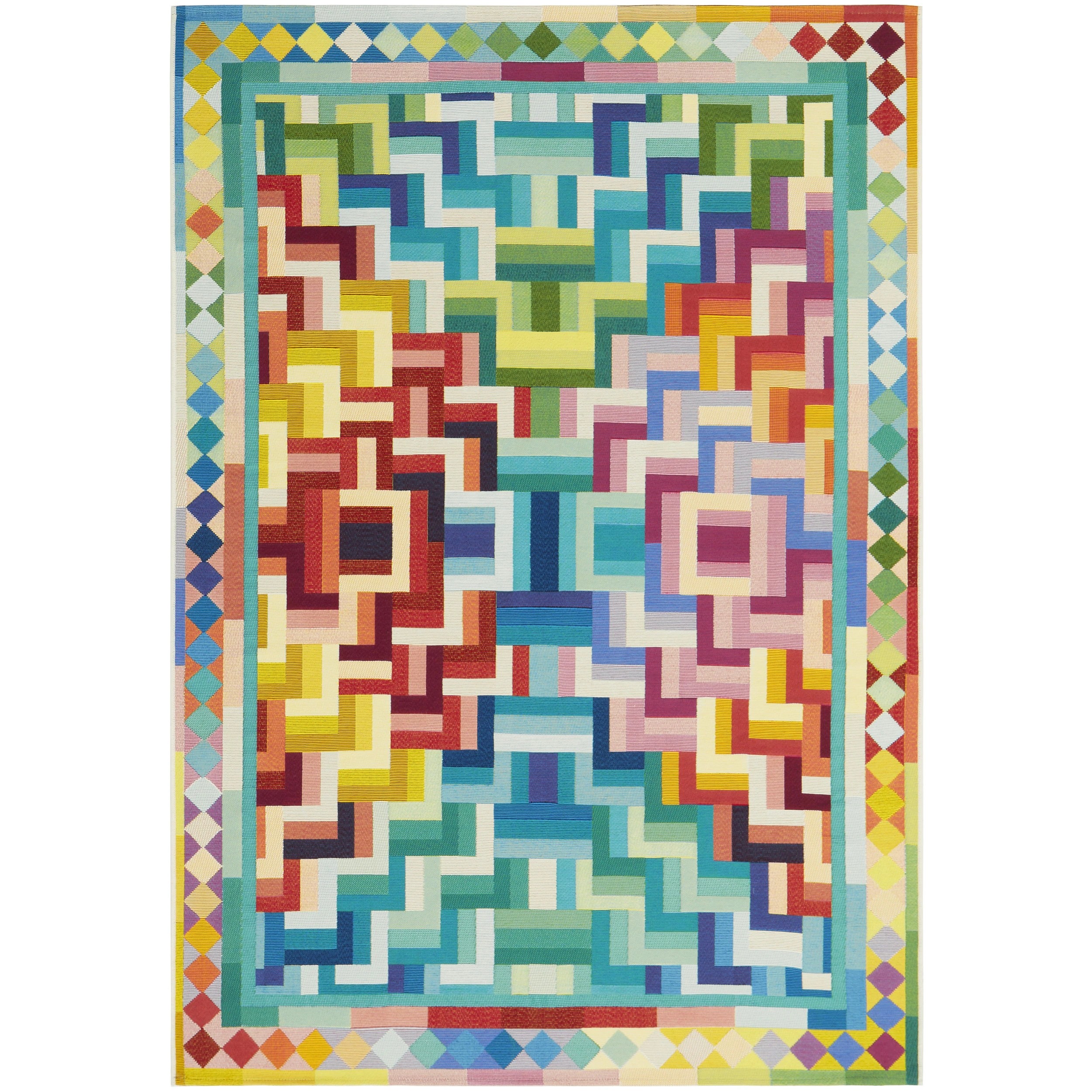 2 Common Ground Rugs Horizon Tala 285x200cm - Large Outdoor Rug - Multi, 2 of 8