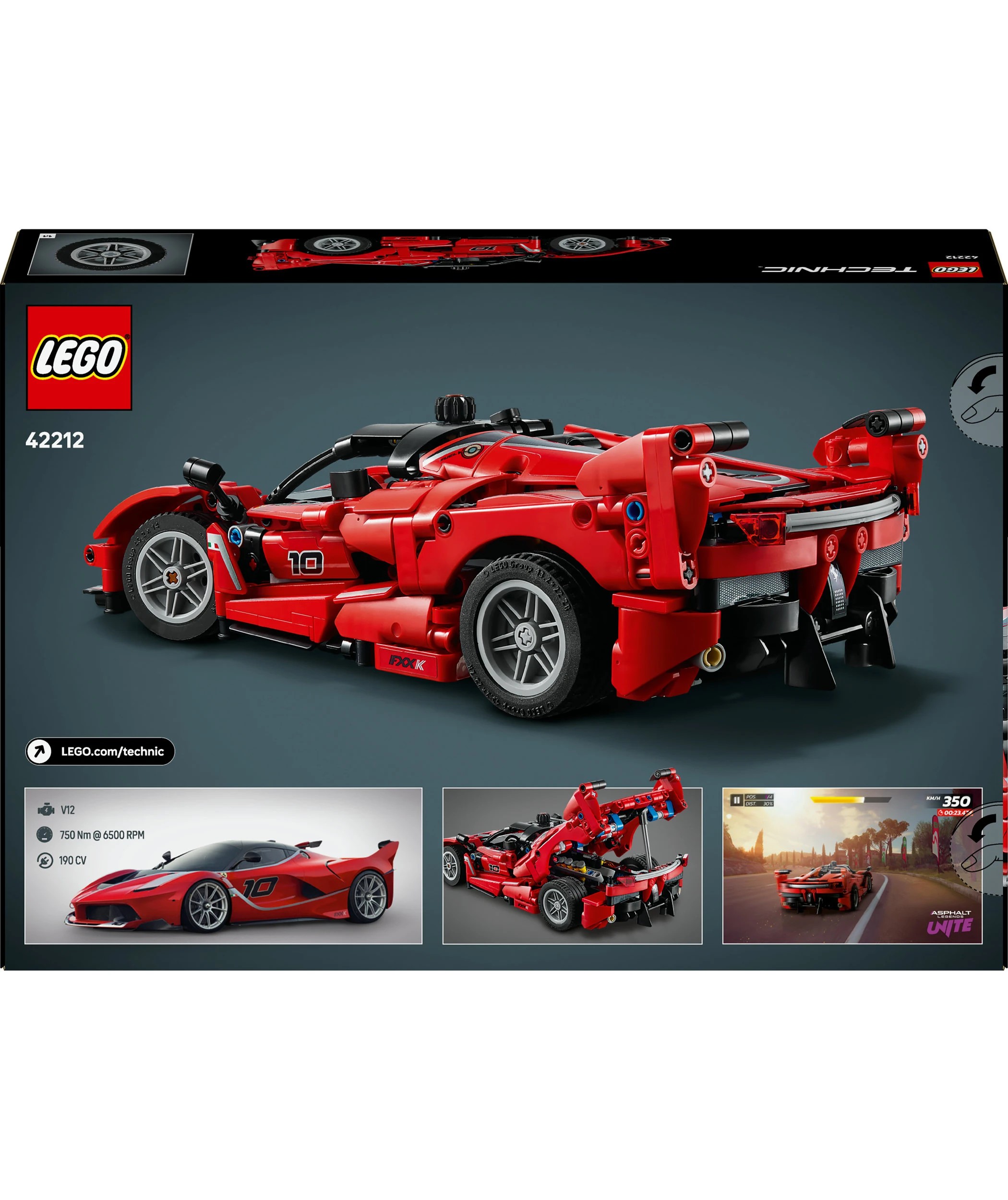10 LEGO Technic Ferrari FXX K 42212, 10 of 10