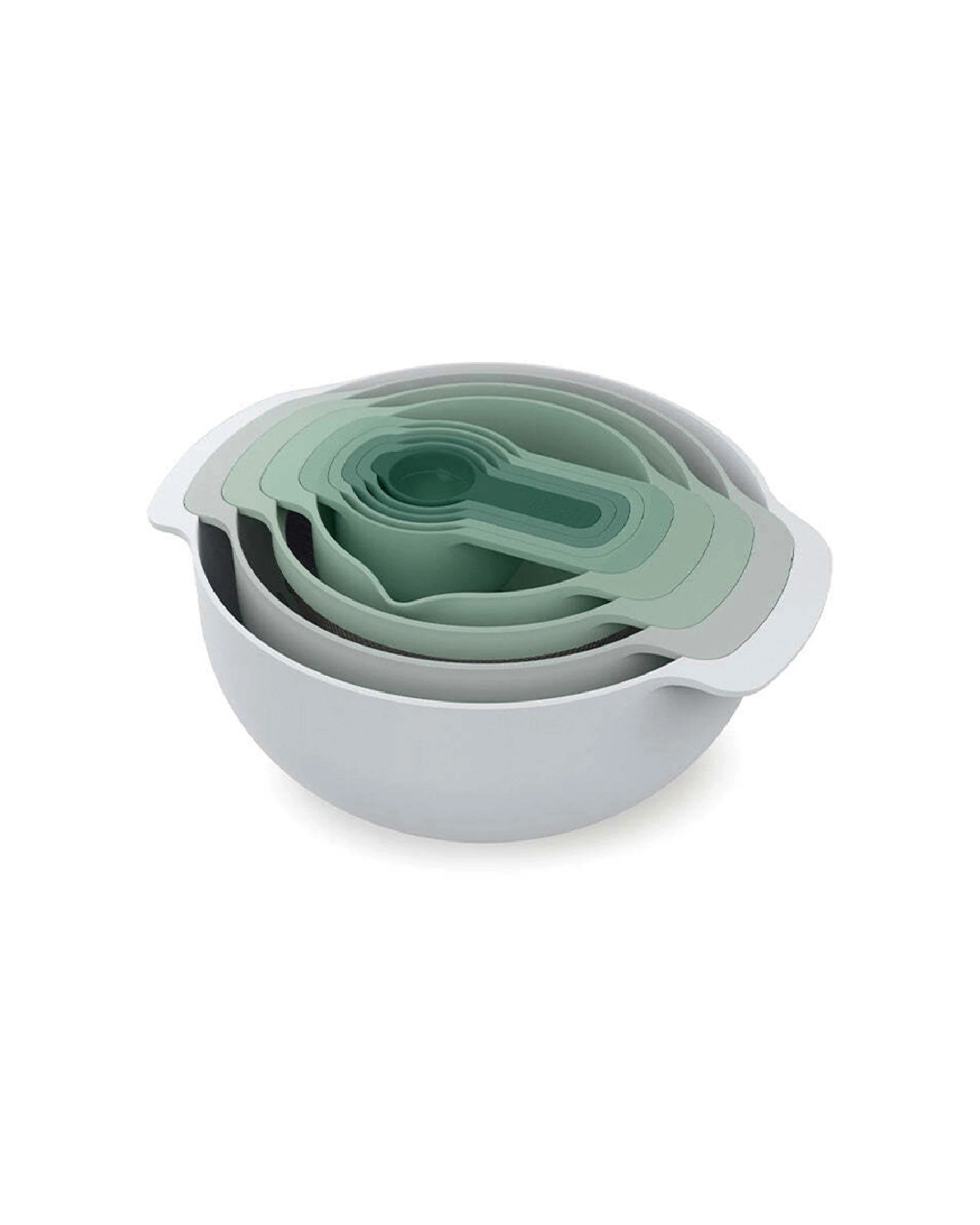 1 Joseph Joseph Nest 9 Plus 9-Piece Food Preparation Set Sage - Multi, 1 of 4