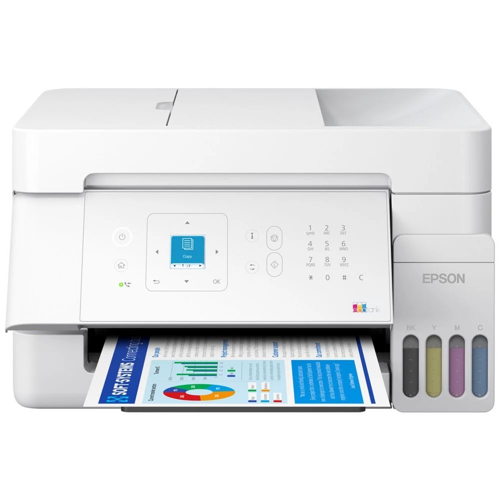 3 Epson Ecotank ET-4900 Multifunction Printer, 3 of 9