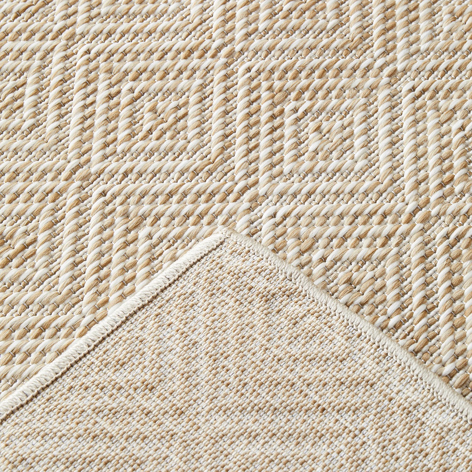 4 Common Ground Rugs Palmline Misty Outdoor 300x80cm Runner - Medium Pet Friendly Rug - Natural, 4 of 7